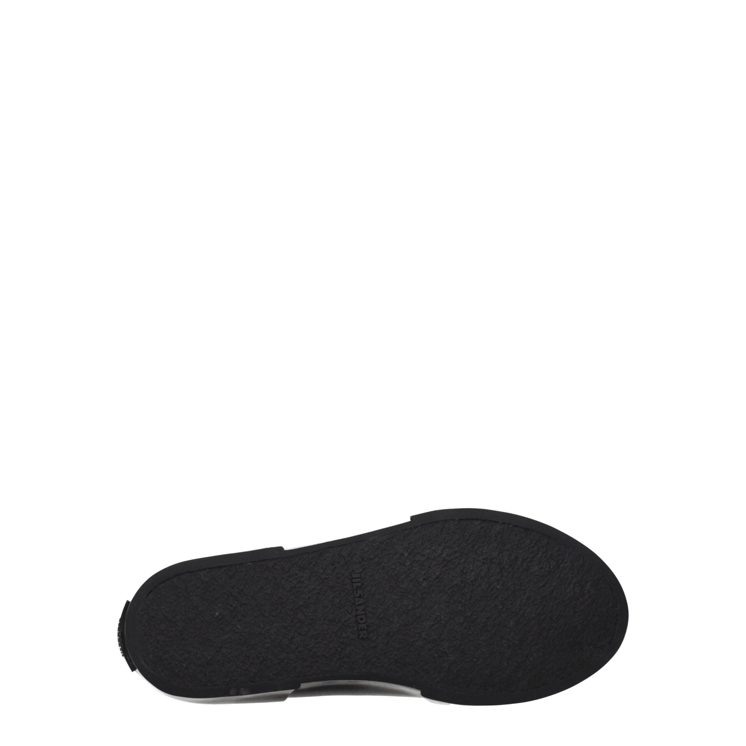 Jil Sander Schwarze High-Top-Sneaker aus Stoff-5