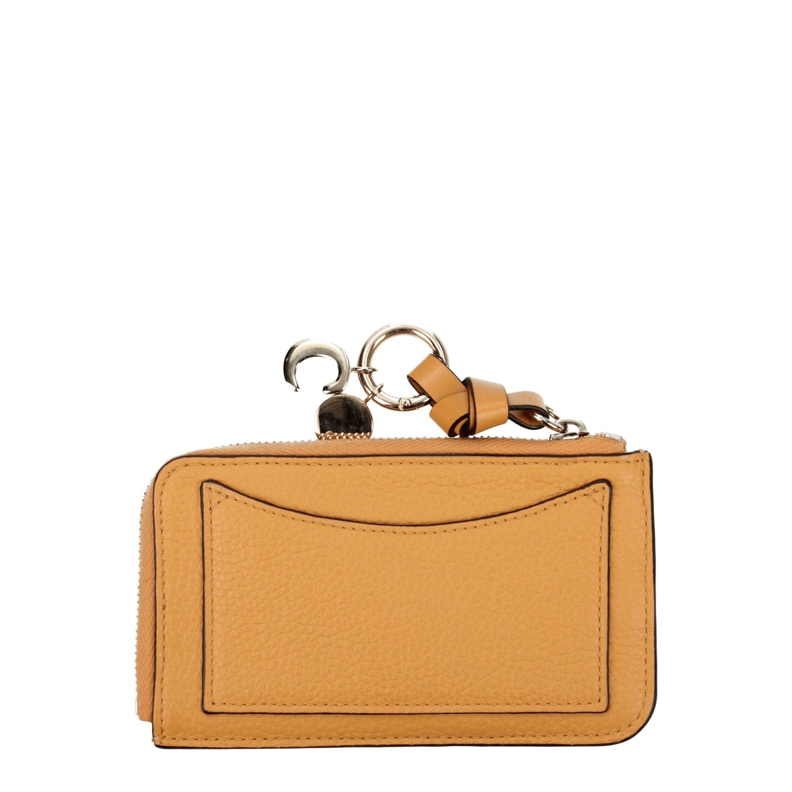 Cartera Chloé de piel naranja-2