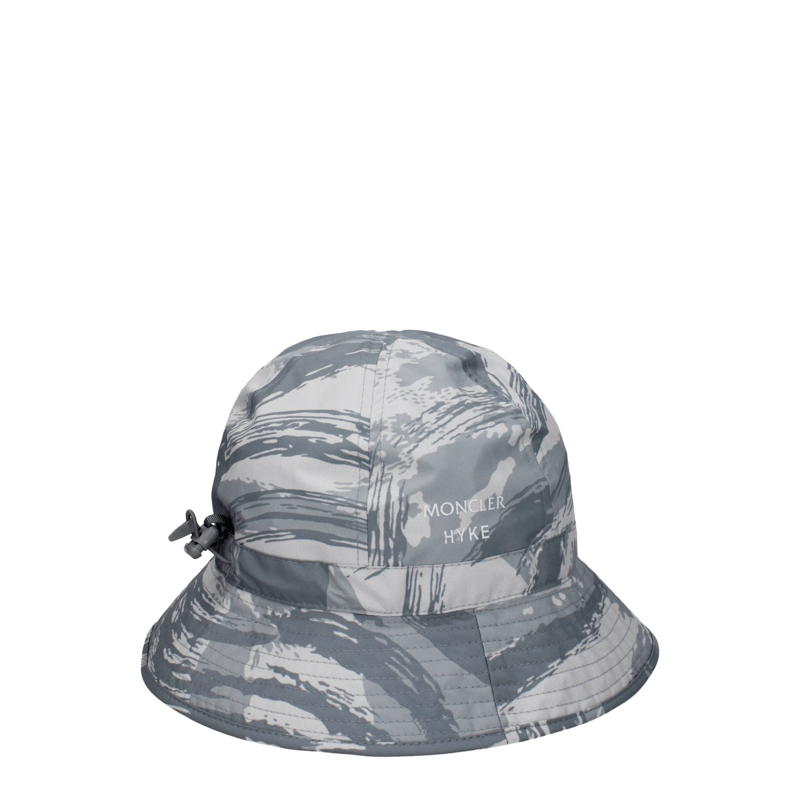 Moncler Grey Polyester Bucket Hat-1