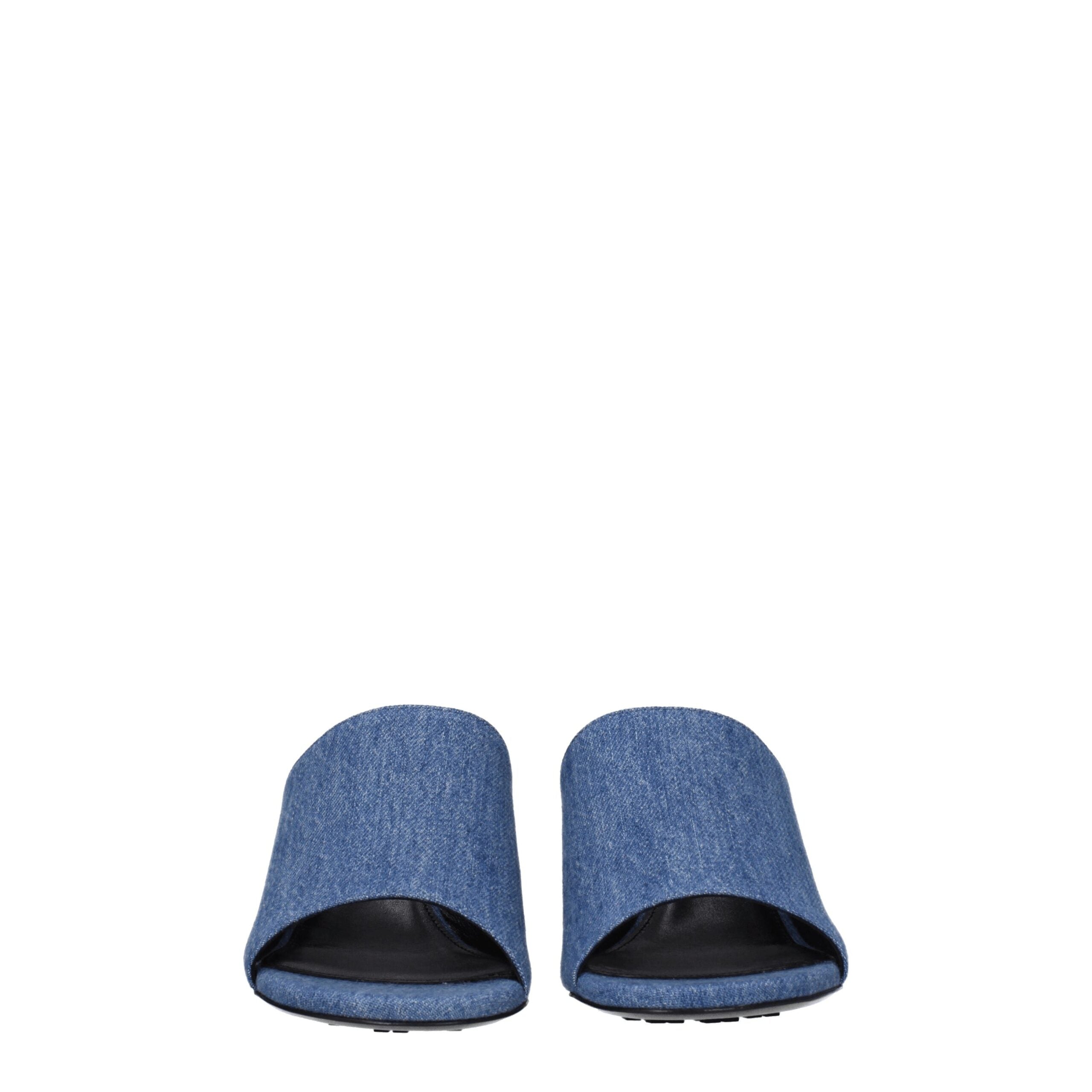Givenchy Blue Fabric Platform Sandals-3