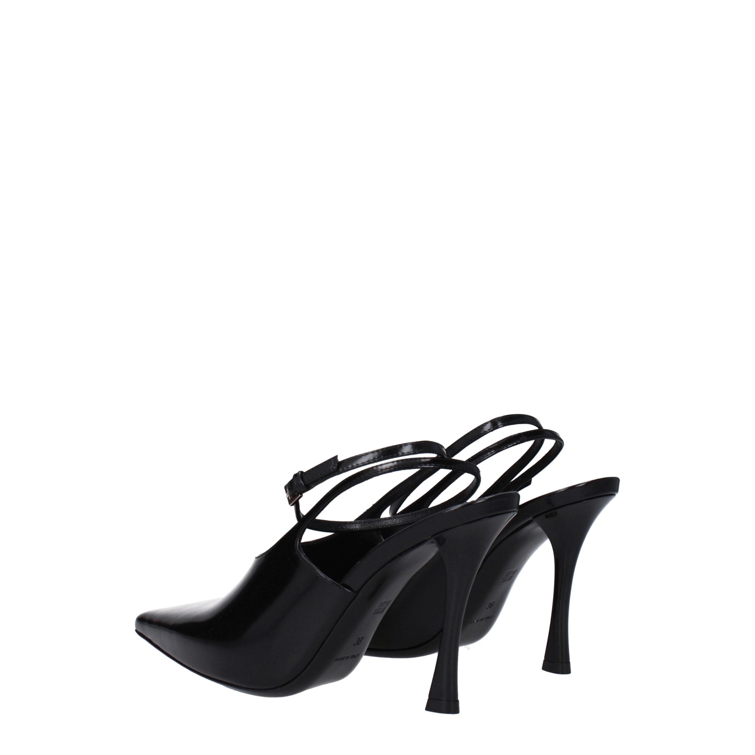 Givenchy Schwarze Leder Pumps mit hohem Absatz-4