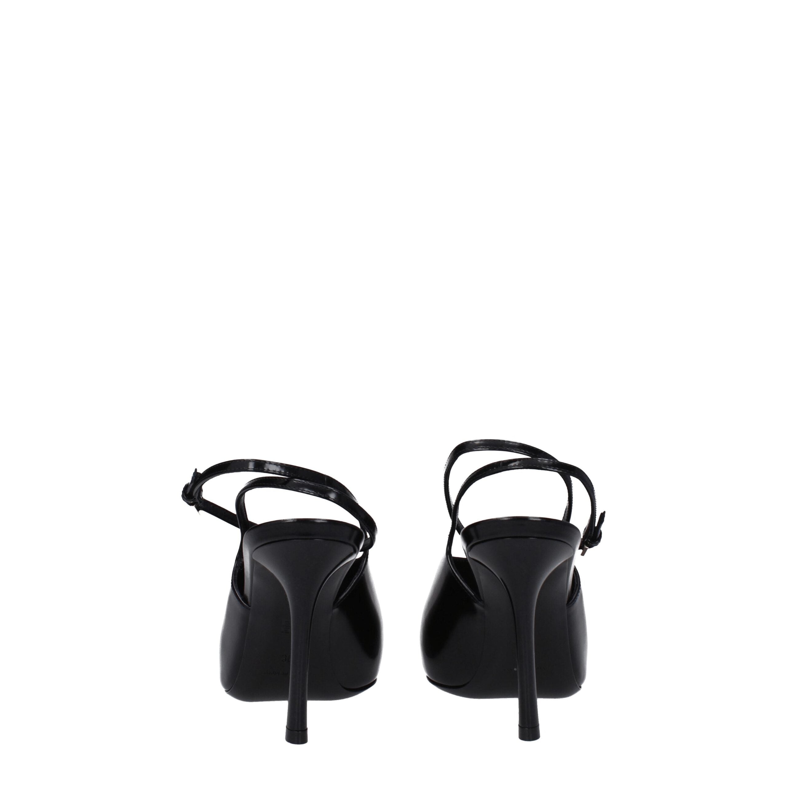 Givenchy Schwarze Leder Pumps mit hohem Absatz-5