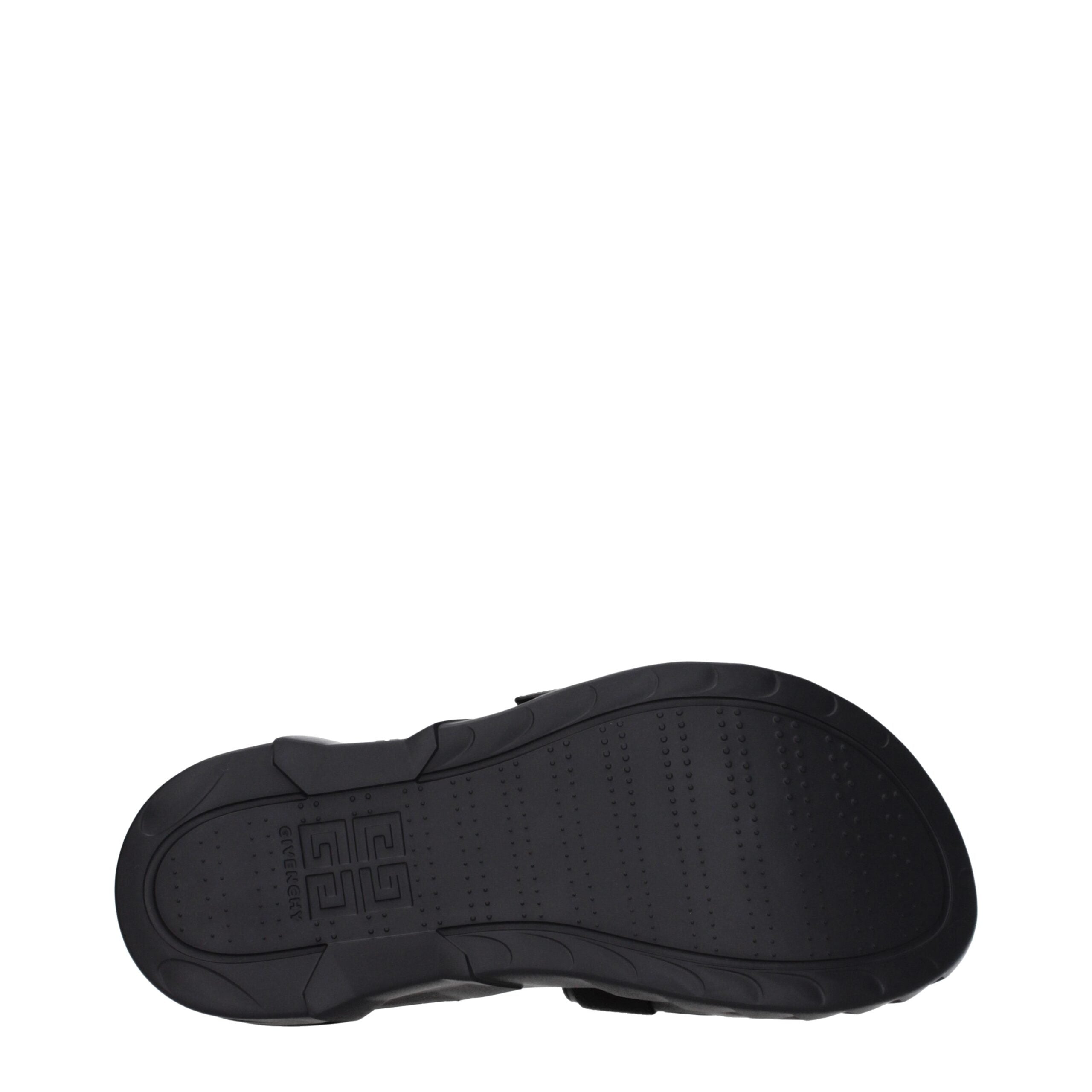 Givenchy Schwarze Stoff-Pantoffeln-5