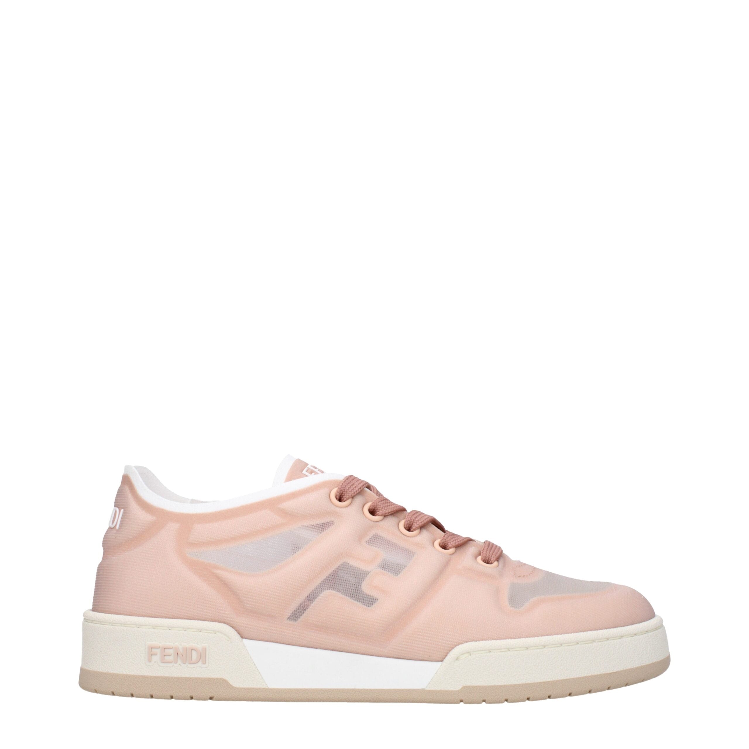 Fendi Pink Fiber Sneakers-1
