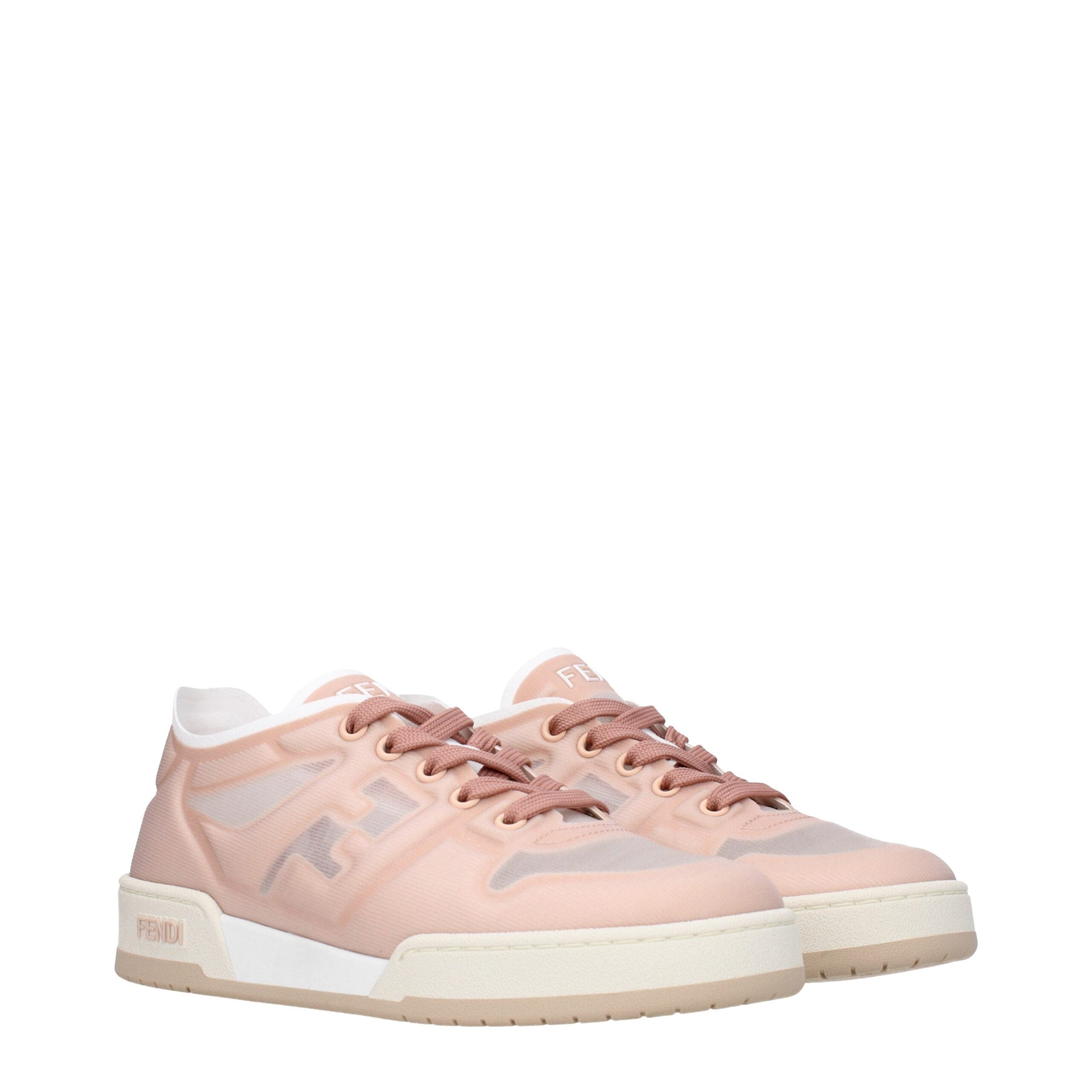 Fendi Pink Fiber Sneakers-2