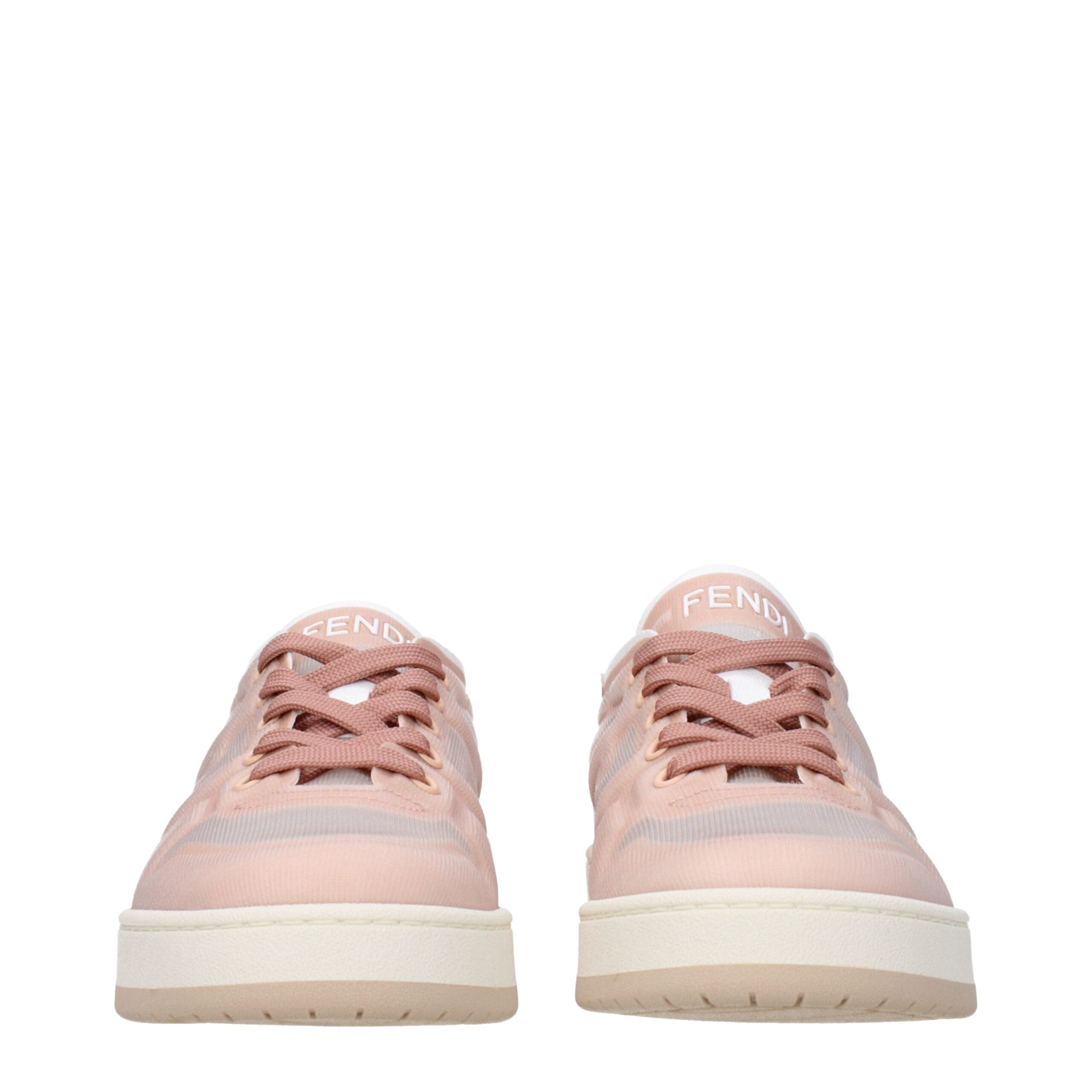 Fendi Pink Fiber Sneakers-3