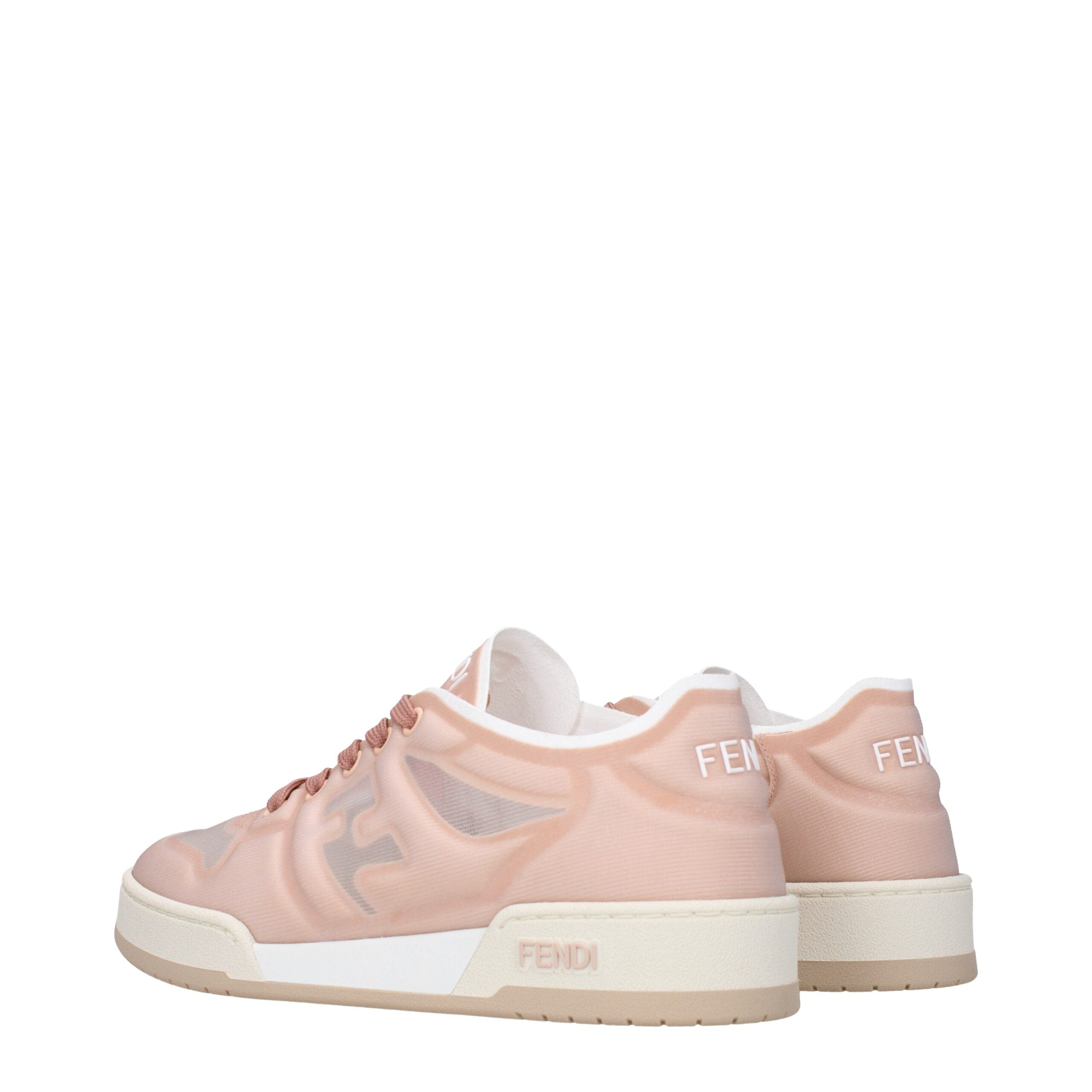Fendi Pink Fiber Sneakers-4