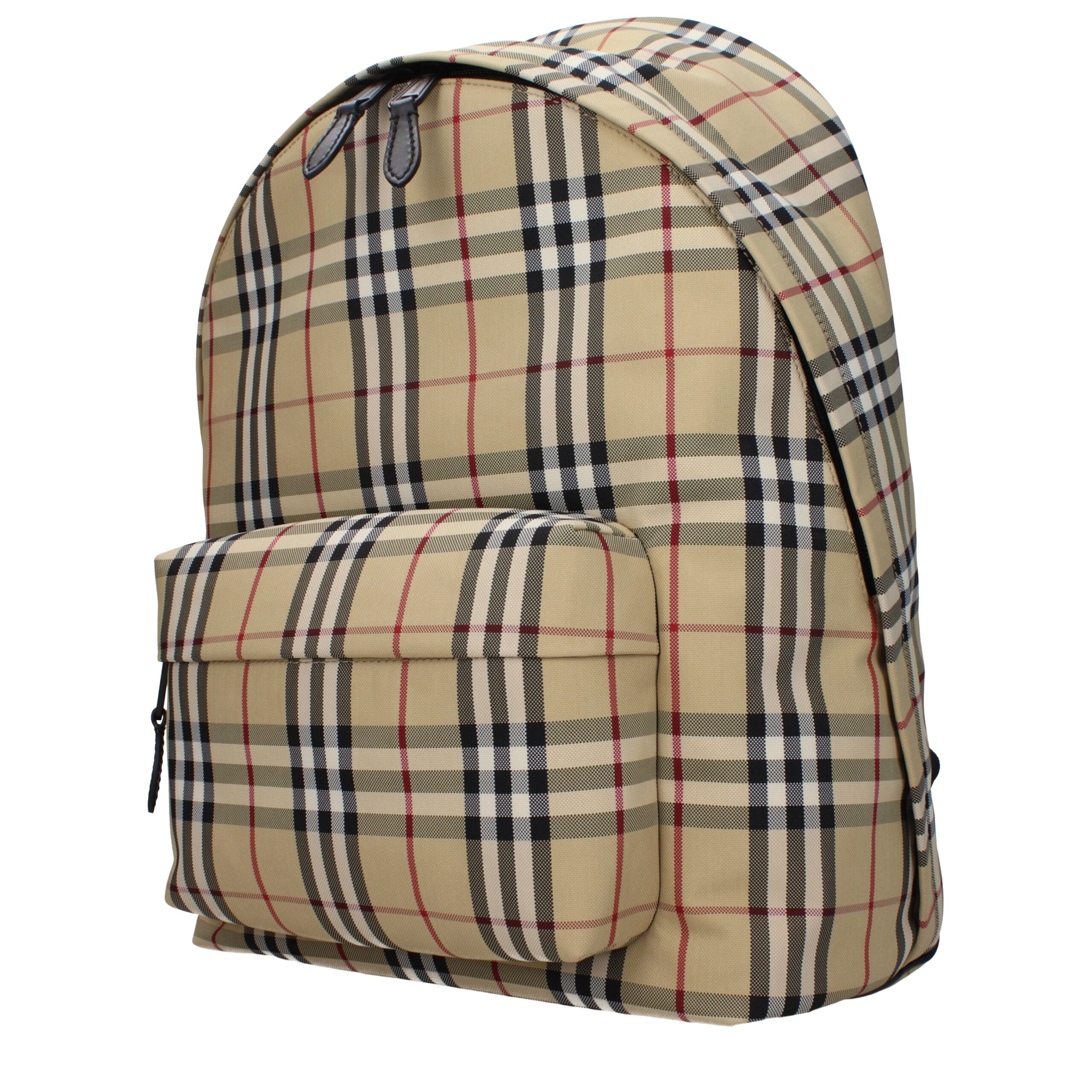 Burberry Beige Canvas Backpack-2