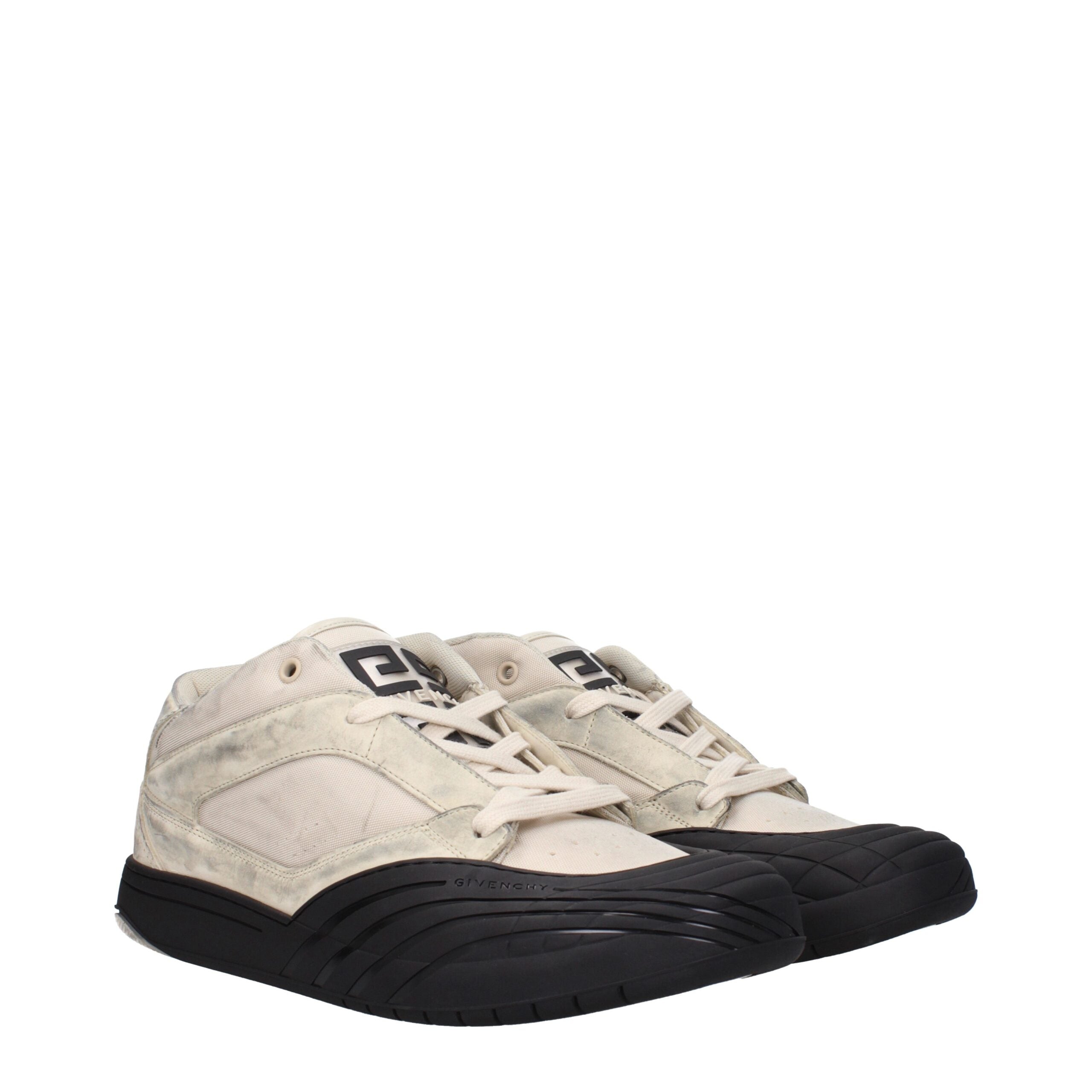 Zapatillas deportivas gruesas de tela beige de Givenchy-2