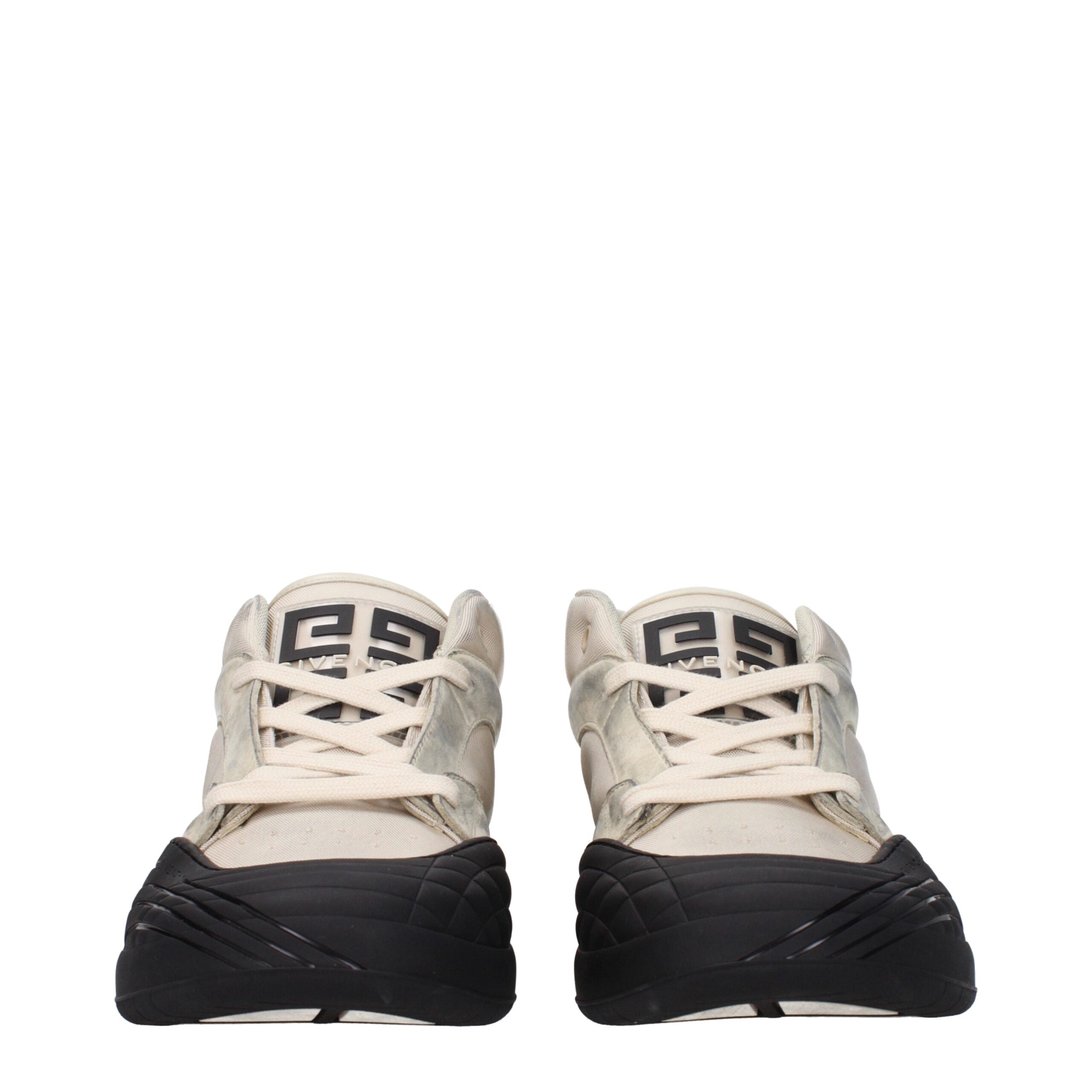 Zapatillas deportivas gruesas de tela beige de Givenchy-3