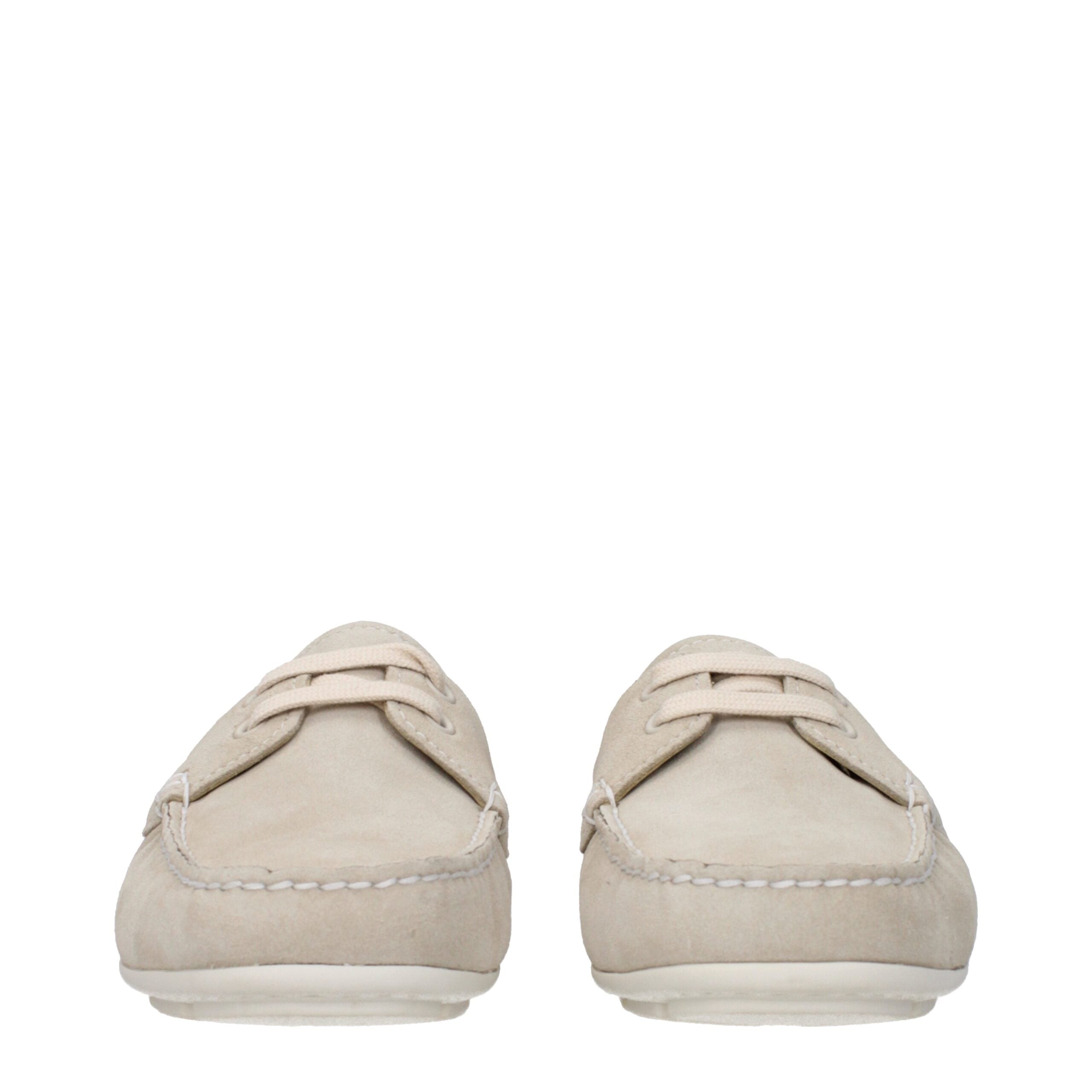 Prada Graue Leder Slipper-3