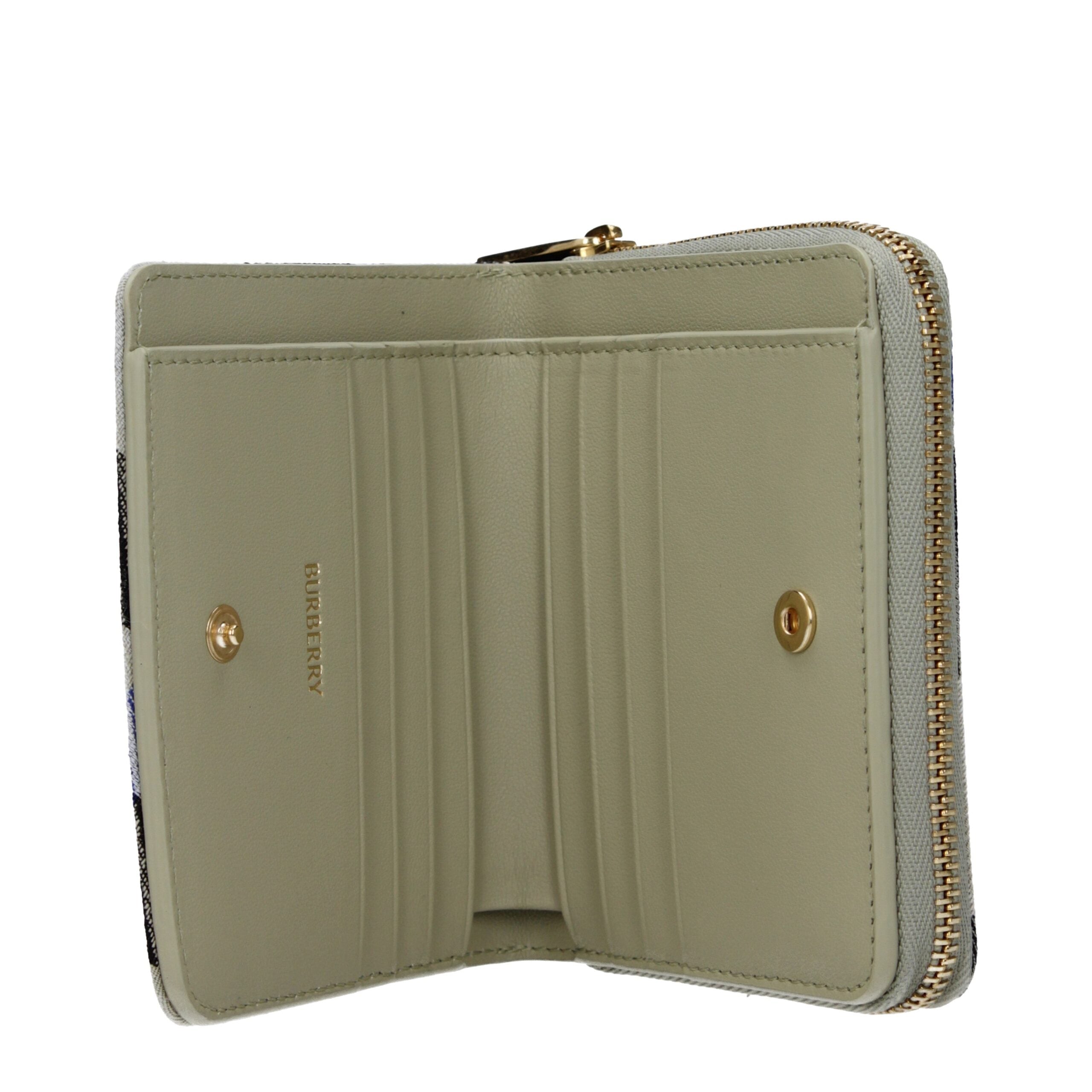 Burberry Beige Stoff-Geldbörse-3