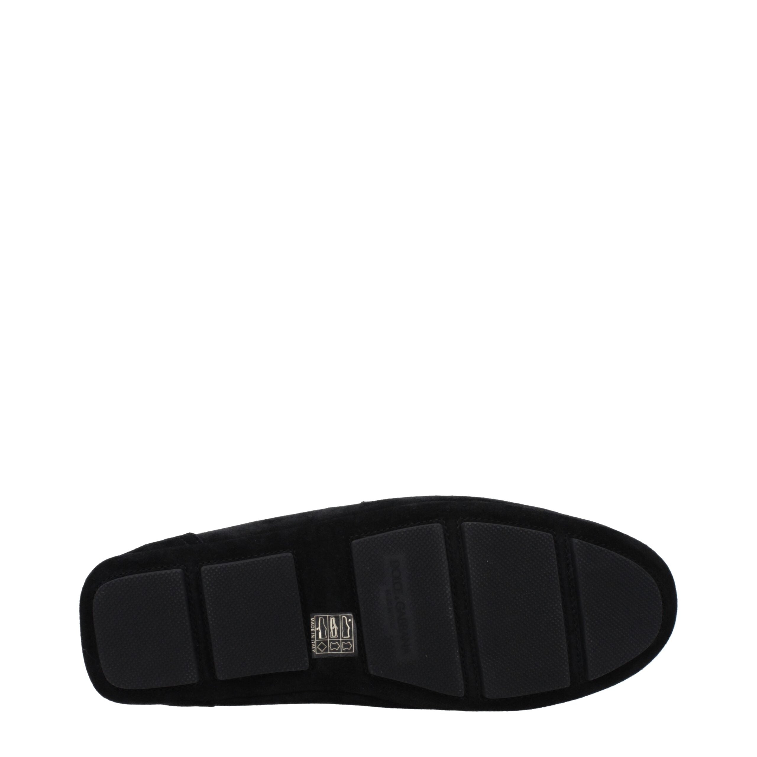 Dolce & Gabbana Schwarze Leder Slipper-5
