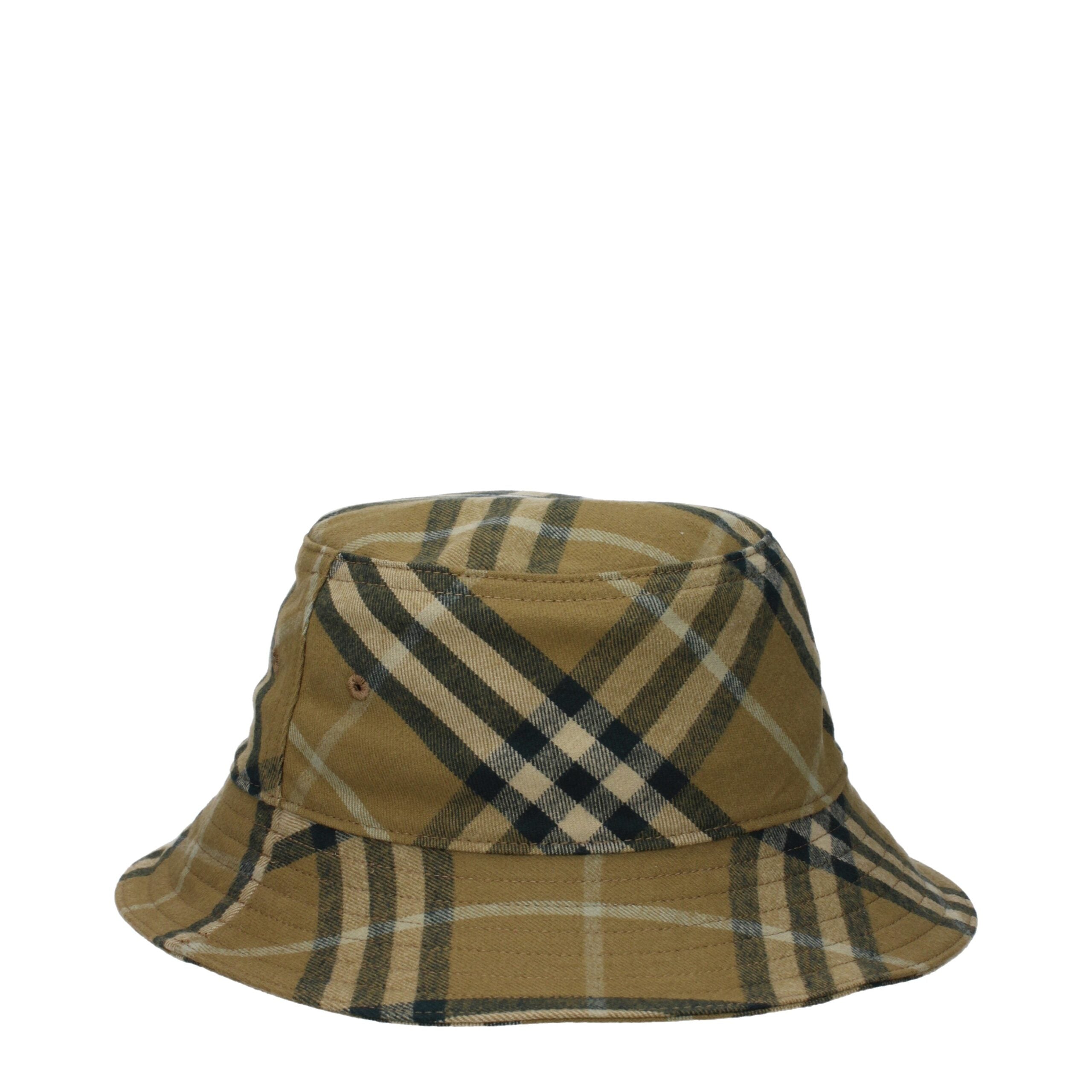 Burberry Grüner Baumwoll-Fischerhut-2