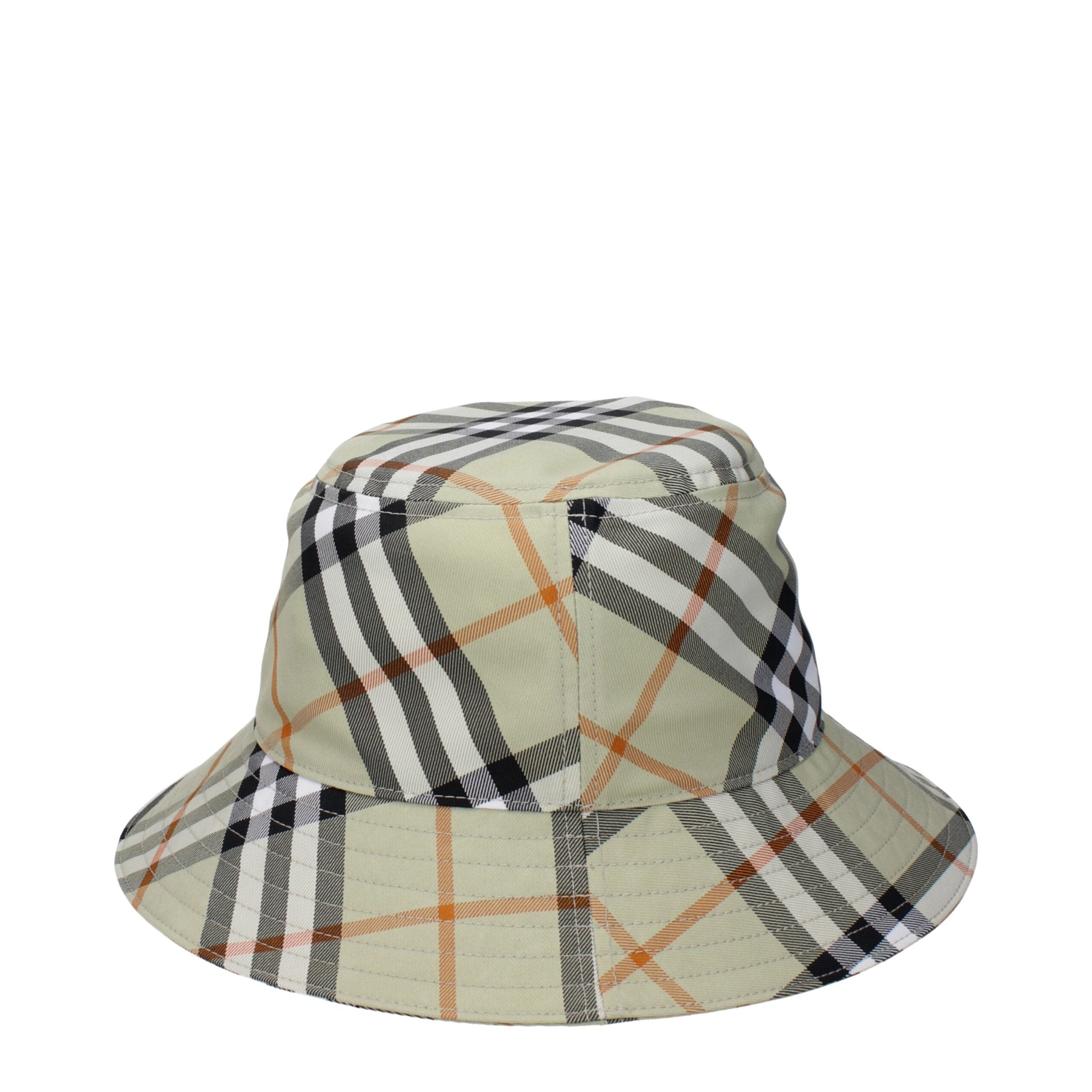 Burberry Grüner Stoff-Fischerhut-2