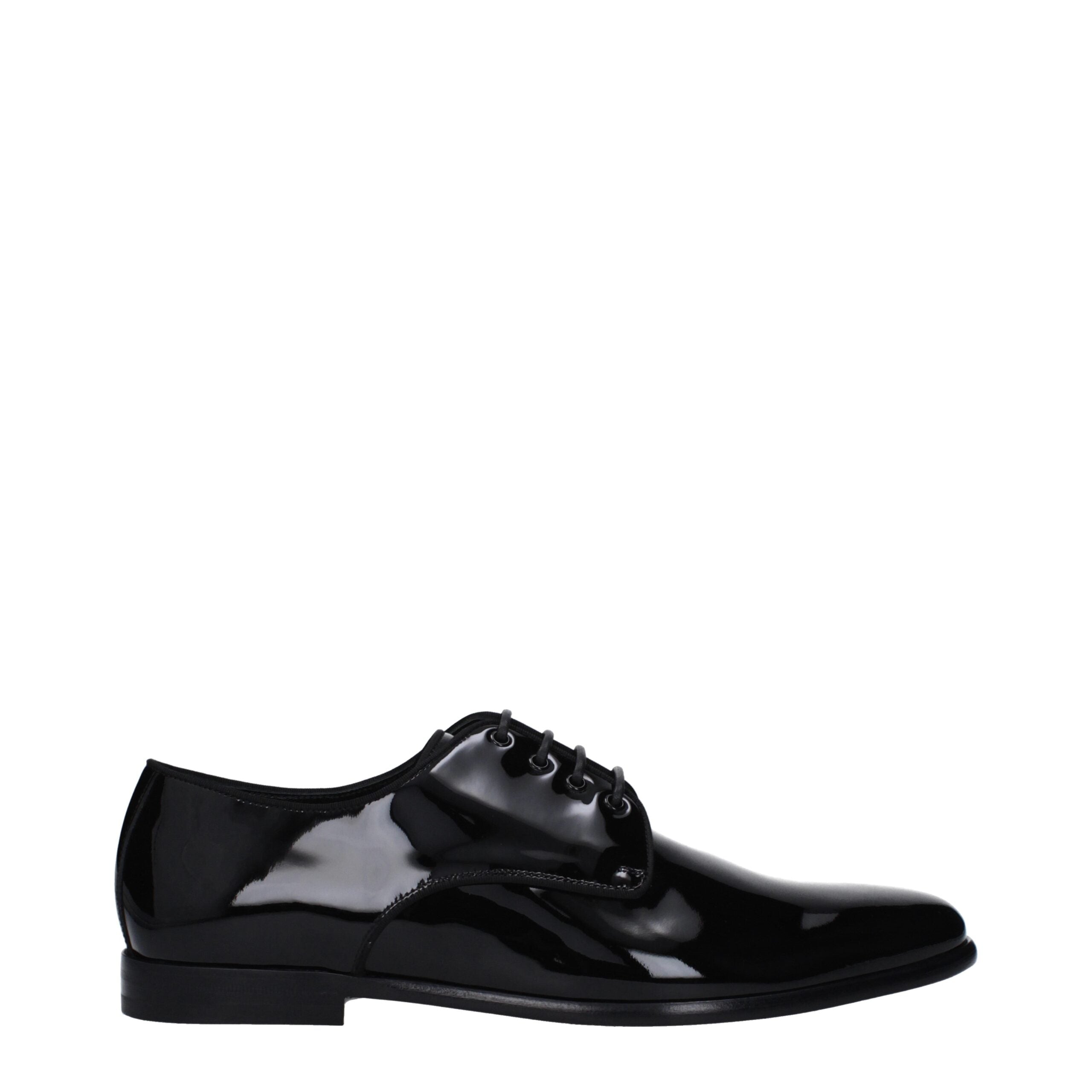 Dolce & Gabbana Black Leather Oxfords and Derbies-1