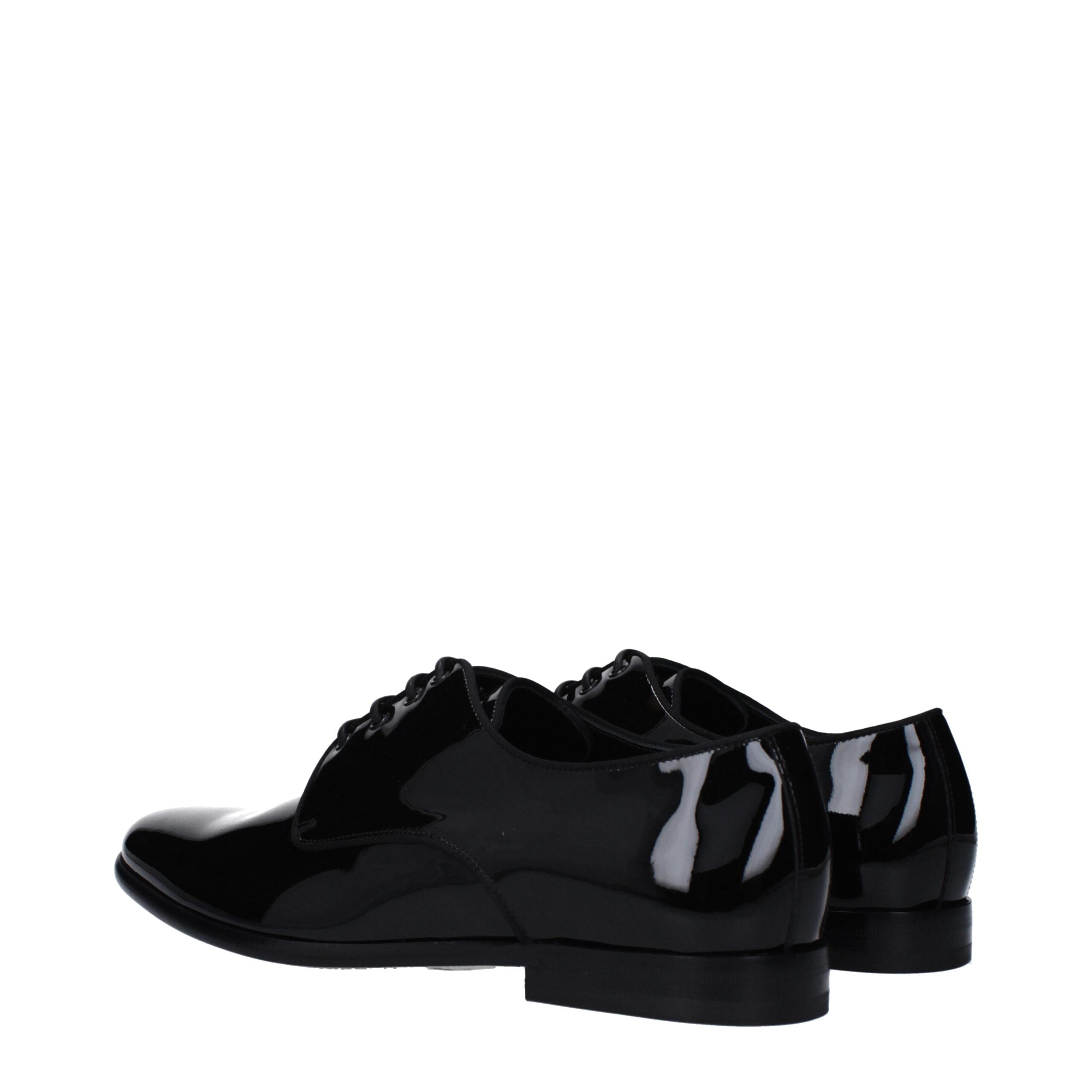 Dolce & Gabbana Black Leather Oxfords and Derbies-4