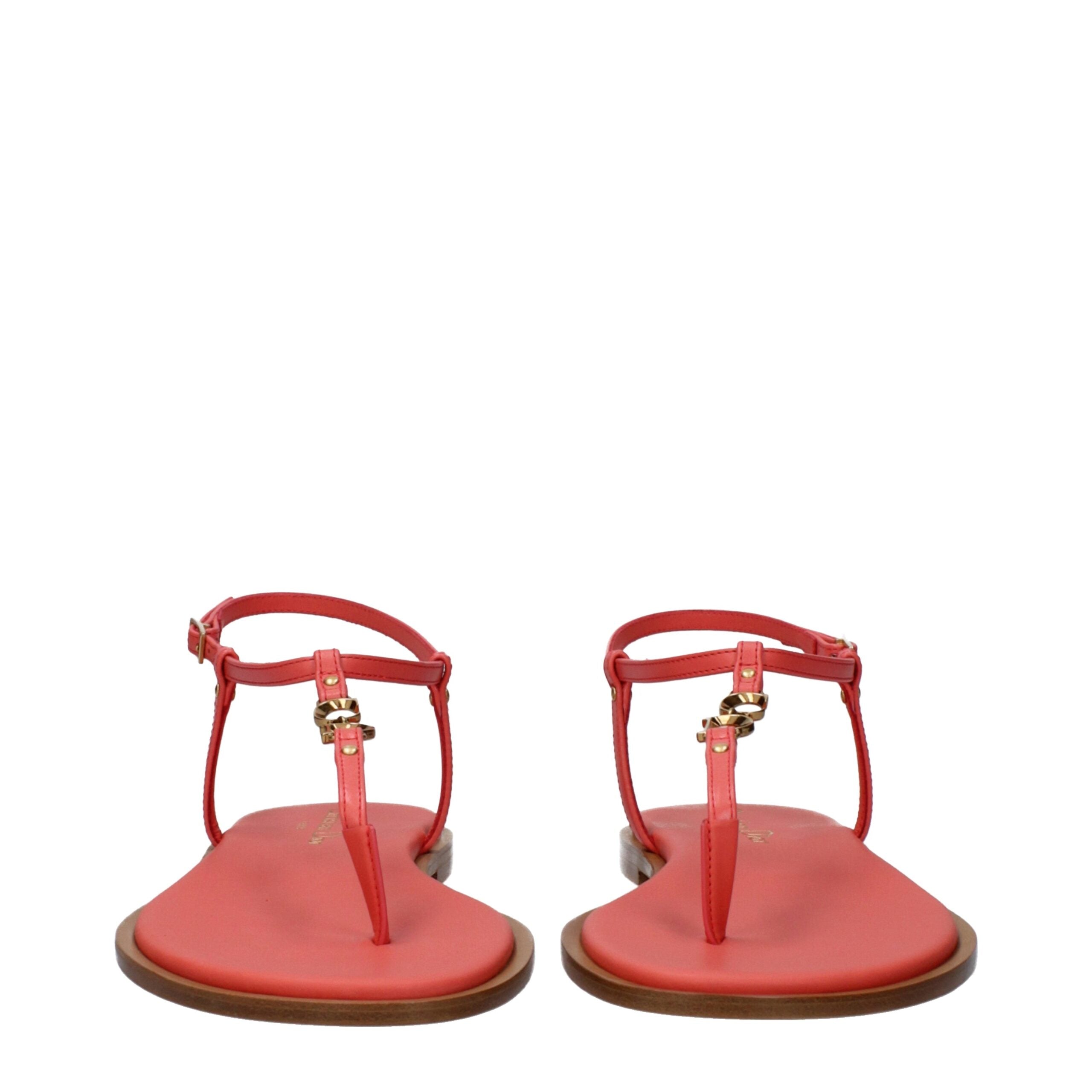Christian Dior Rosa Flip-Flop-Sandalen aus Leder-3