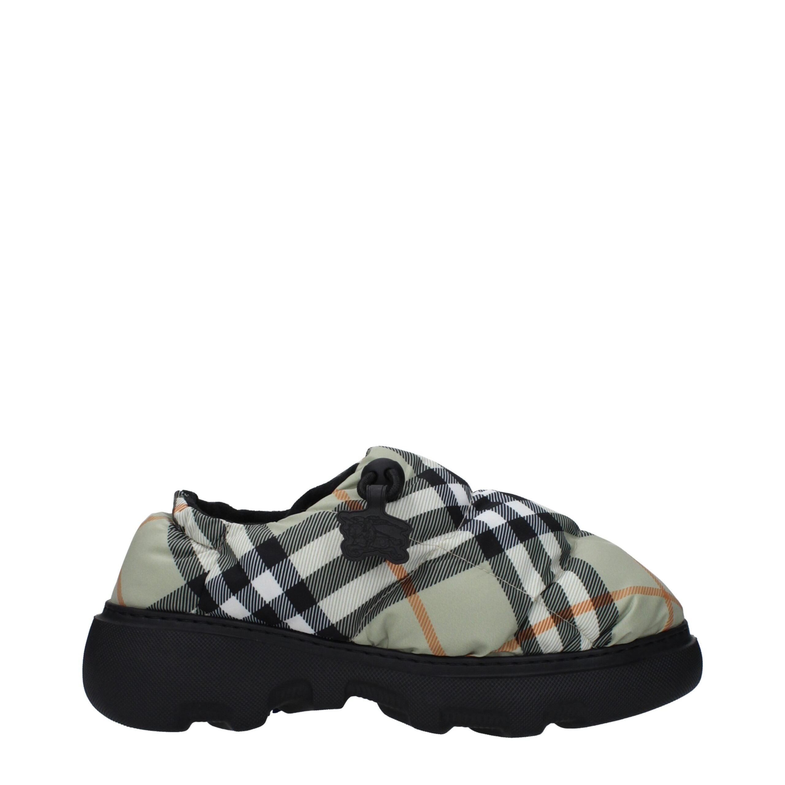 Zapatillas Burberry en tejido verde-1