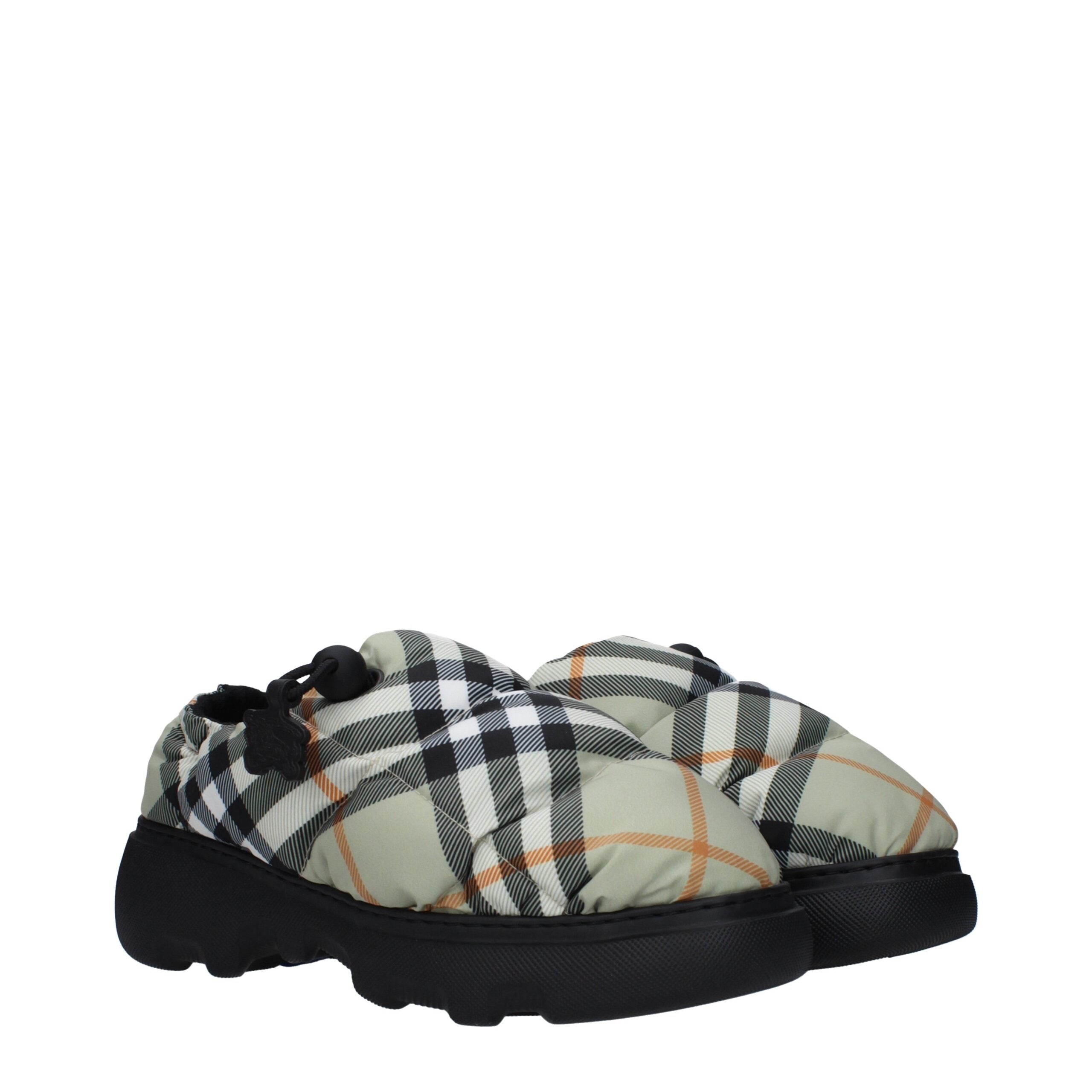 Zapatillas Burberry en tejido verde-2
