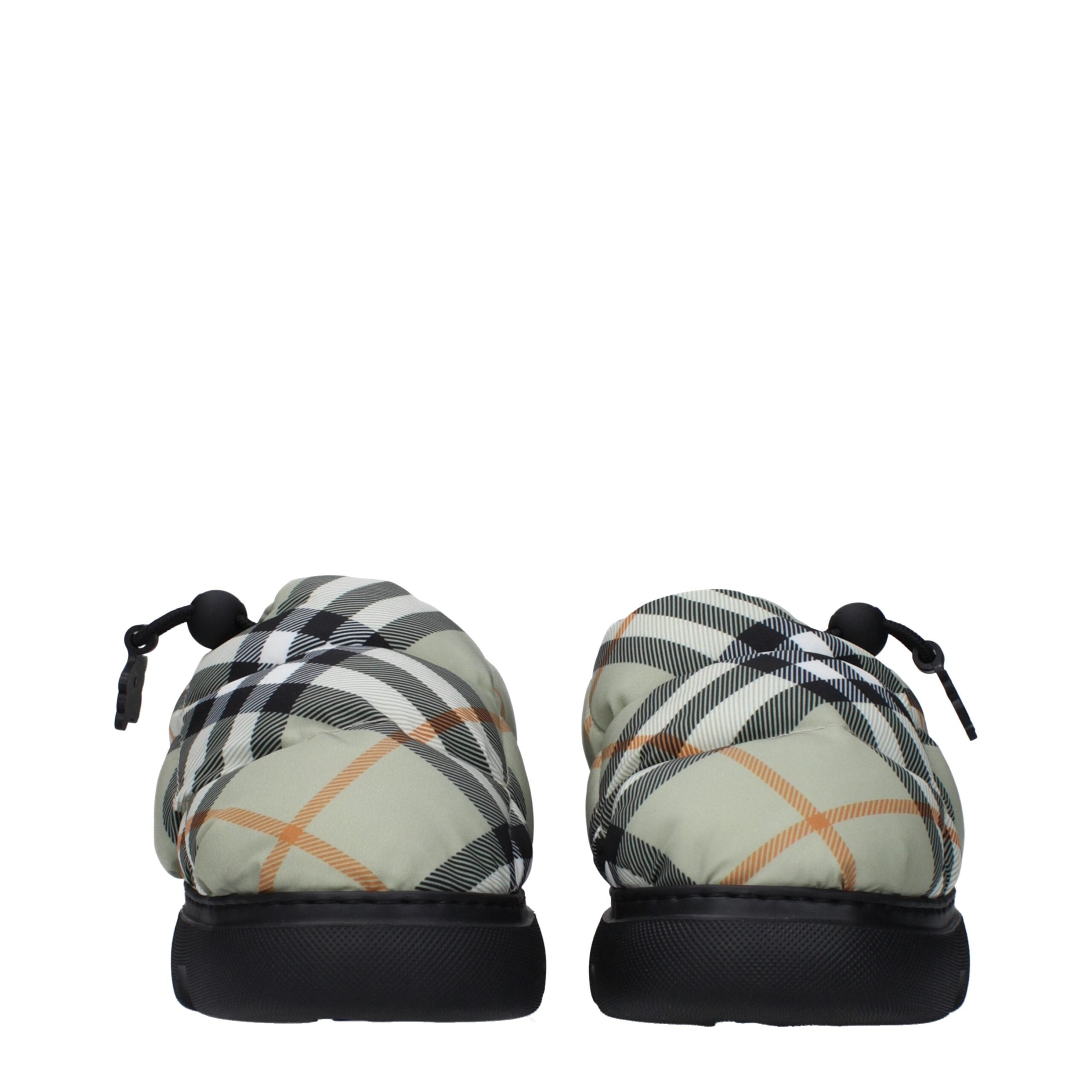 Zapatillas Burberry en tejido verde-3