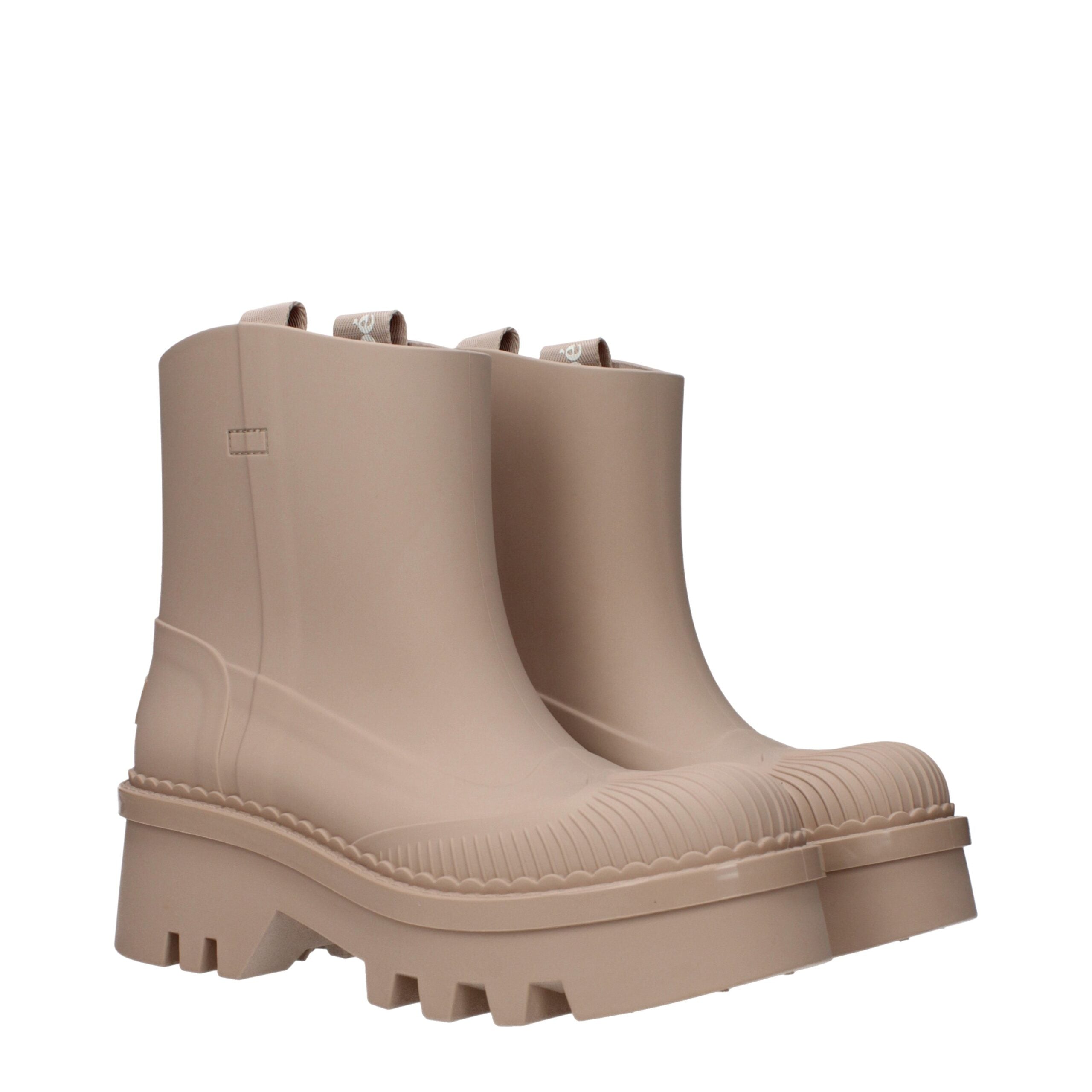 Chloé Rosa Baumwollstiefeletten-2