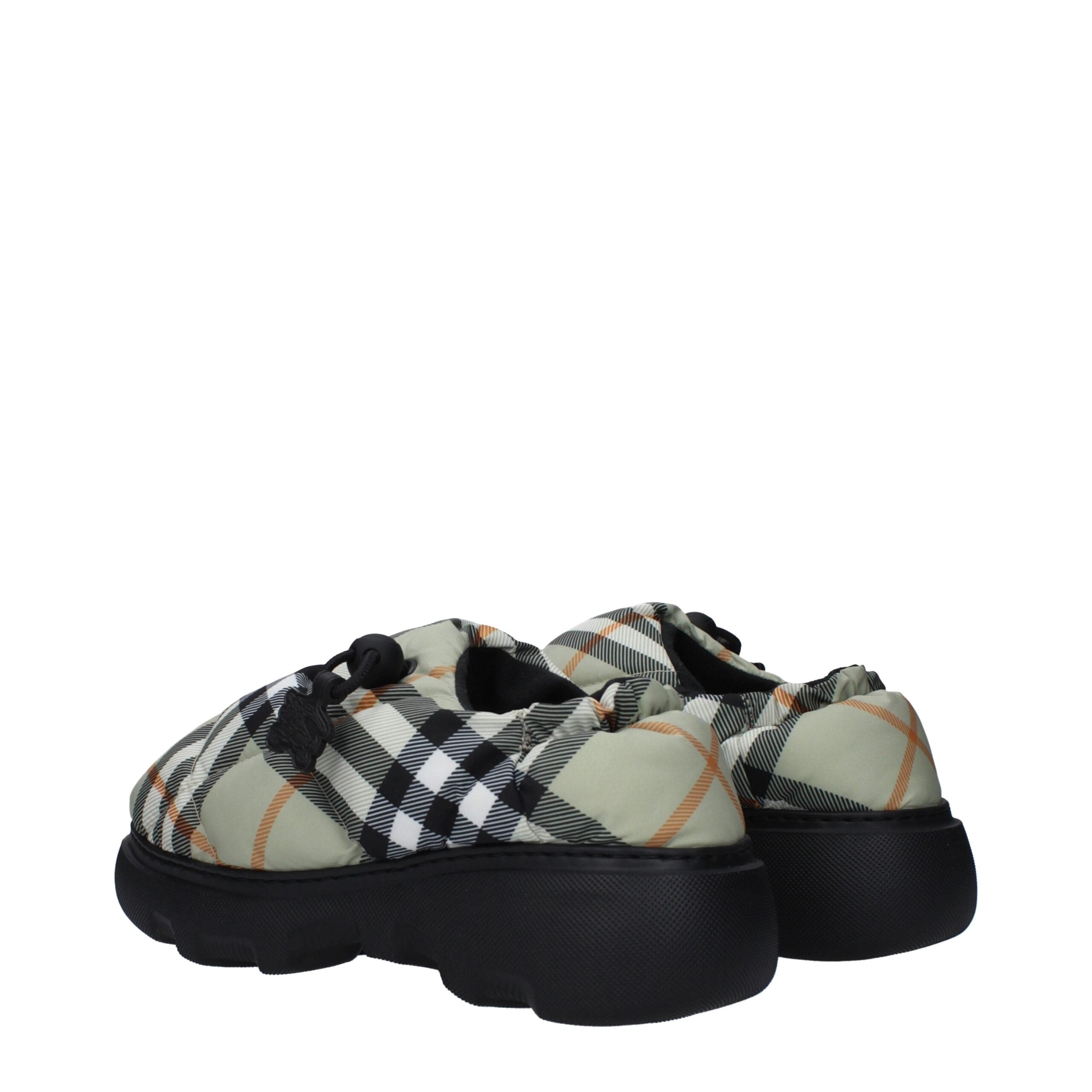 Zapatillas Burberry en tejido verde-4