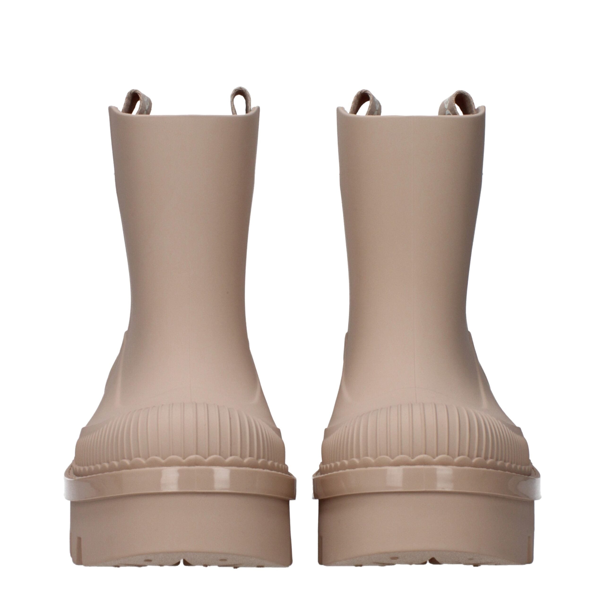 Chloé Rosa Baumwollstiefeletten-3
