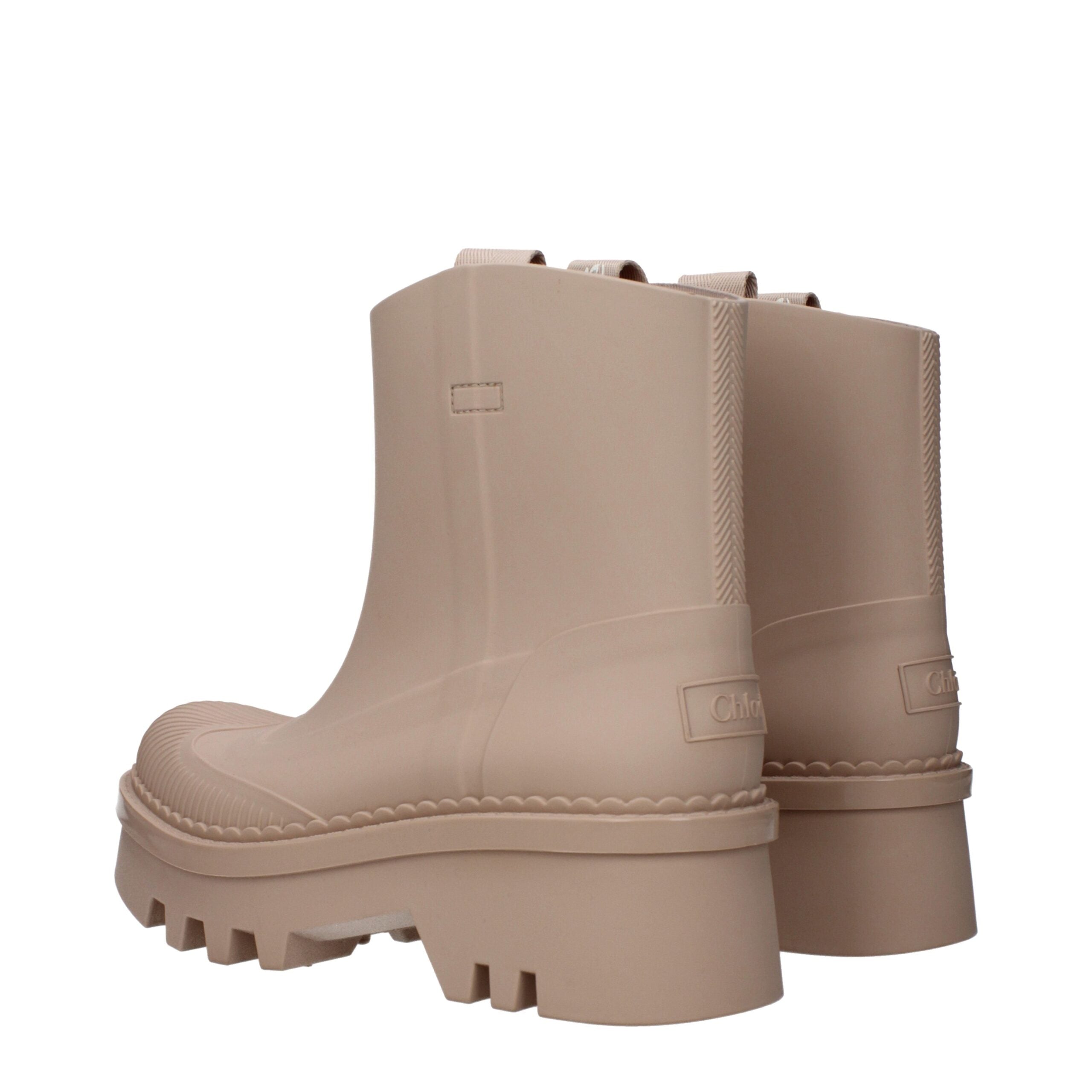 Chloé Rosa Baumwollstiefeletten-4