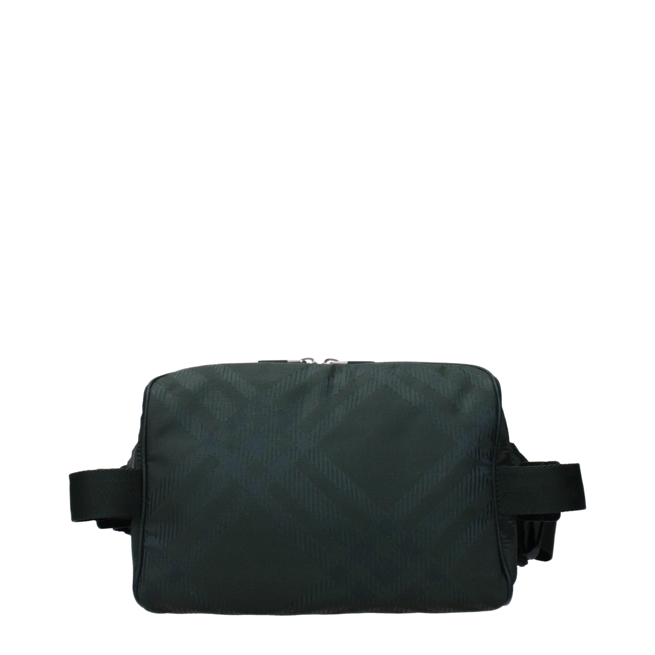 Burberry Grüner Nylon-Rucksack-1