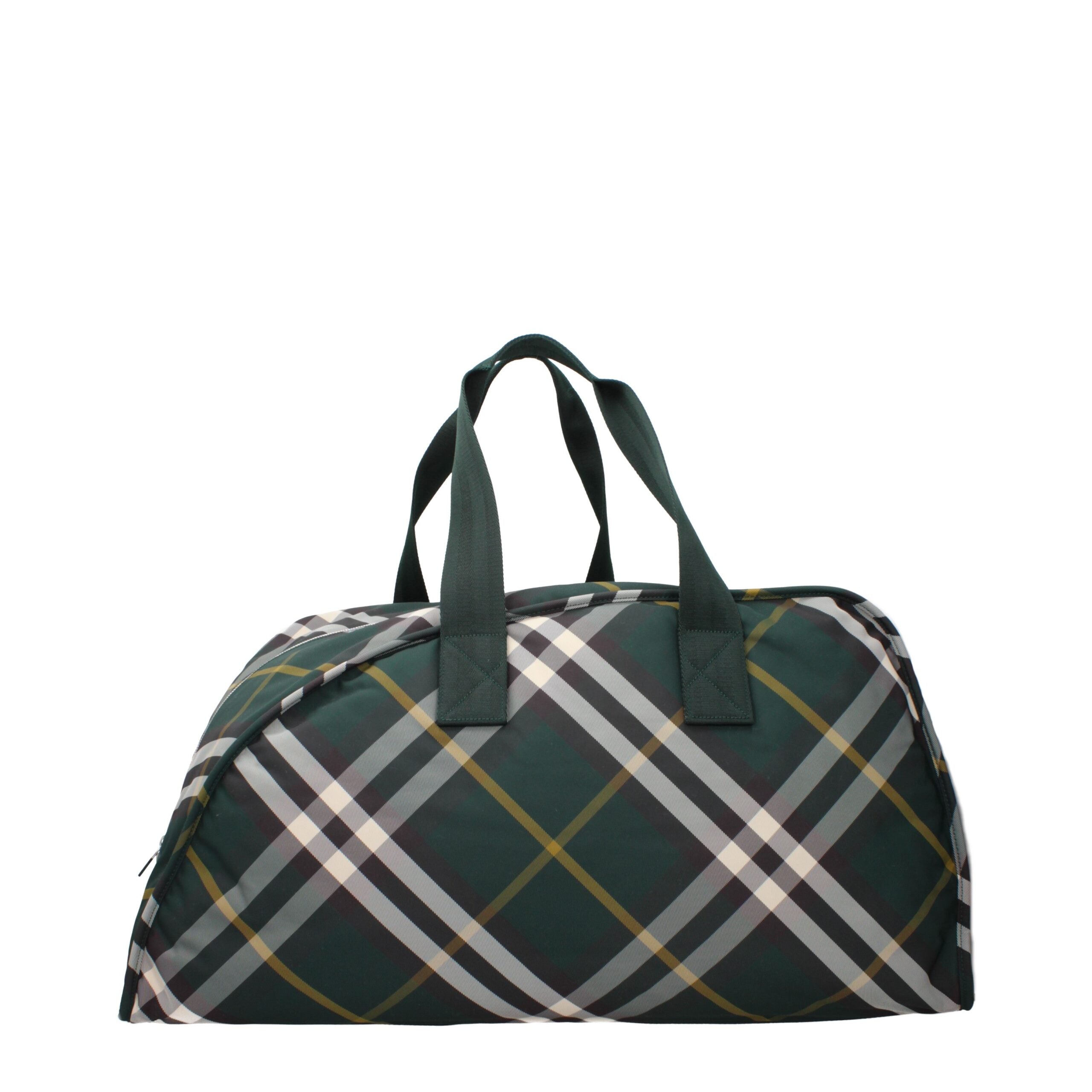 Burberry Green Fabric Luggage and Travel-1