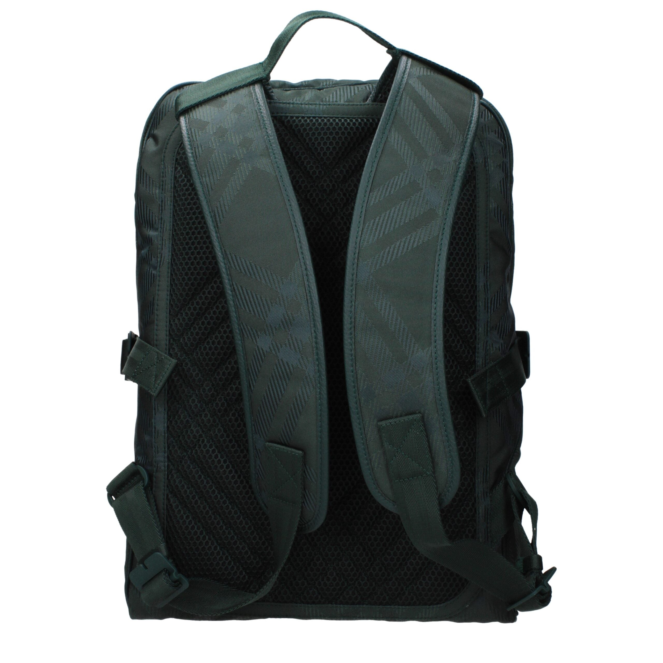 Burberry Grüner Stoffrucksack-3
