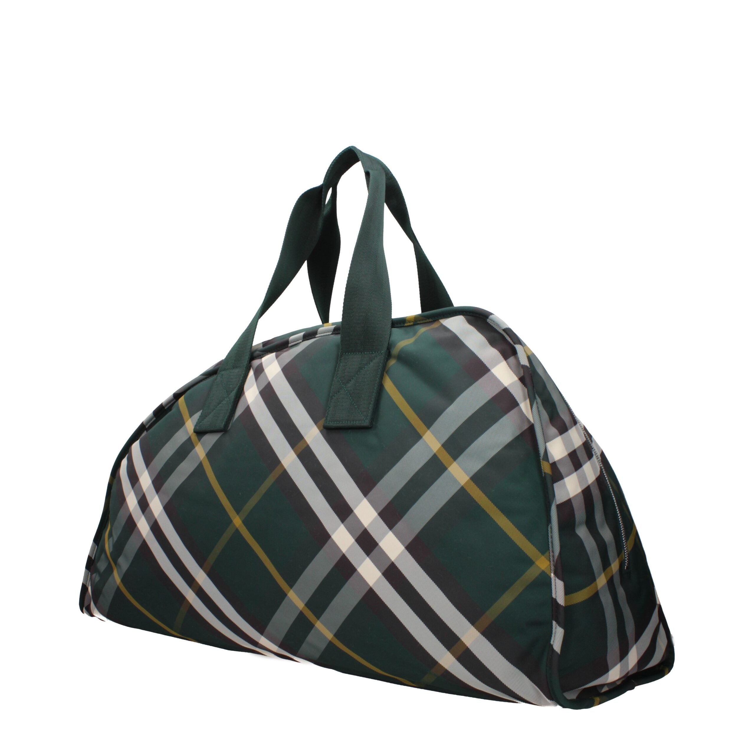 Burberry Green Fabric Luggage and Travel-2