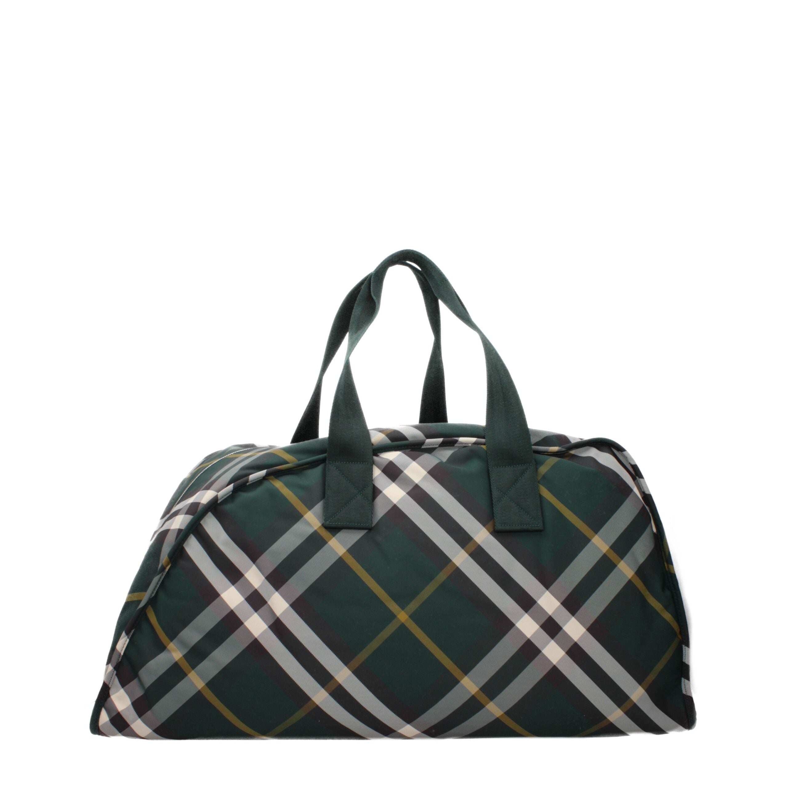 Burberry Green Fabric Luggage and Travel-3
