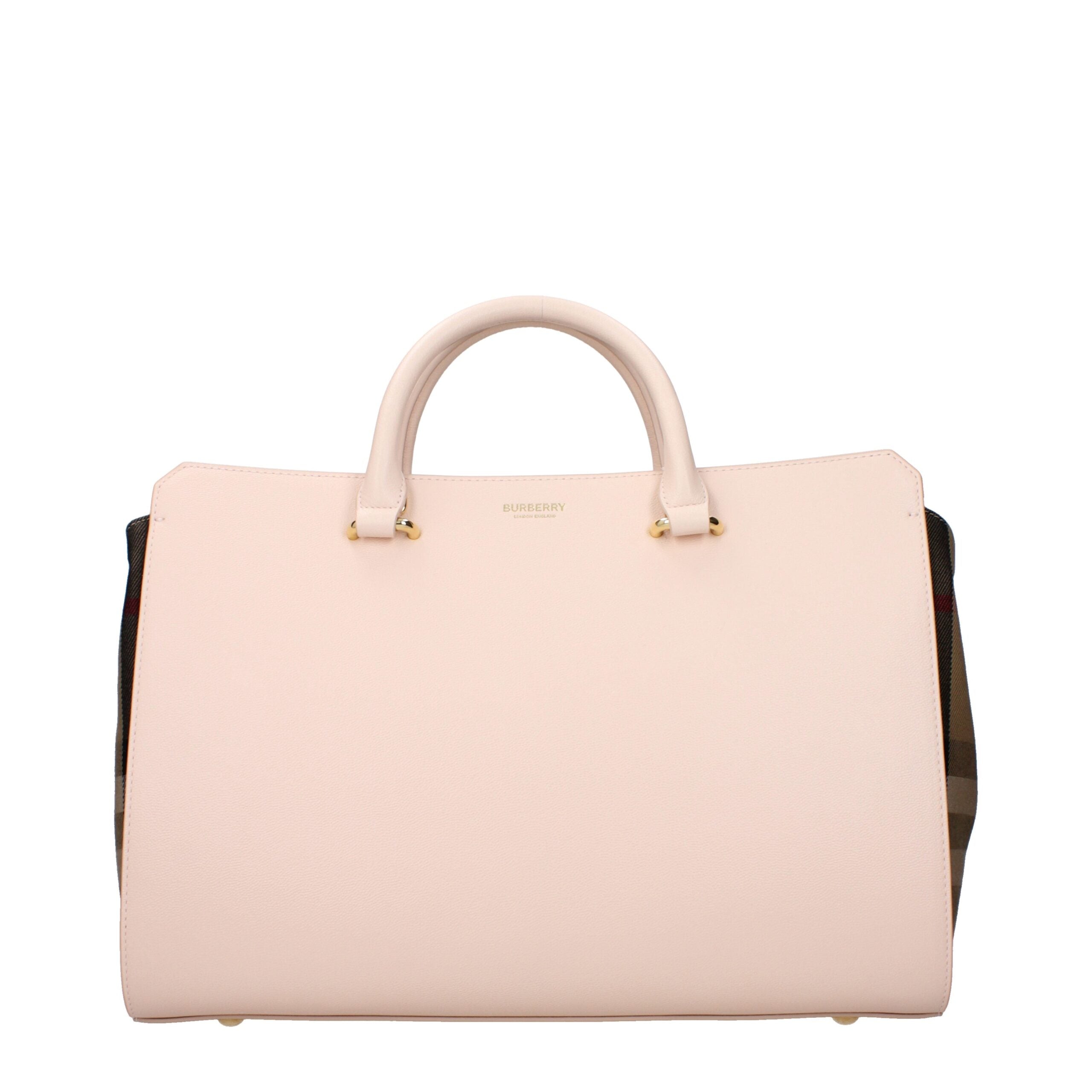 Burberry handbag in pink leather-1
