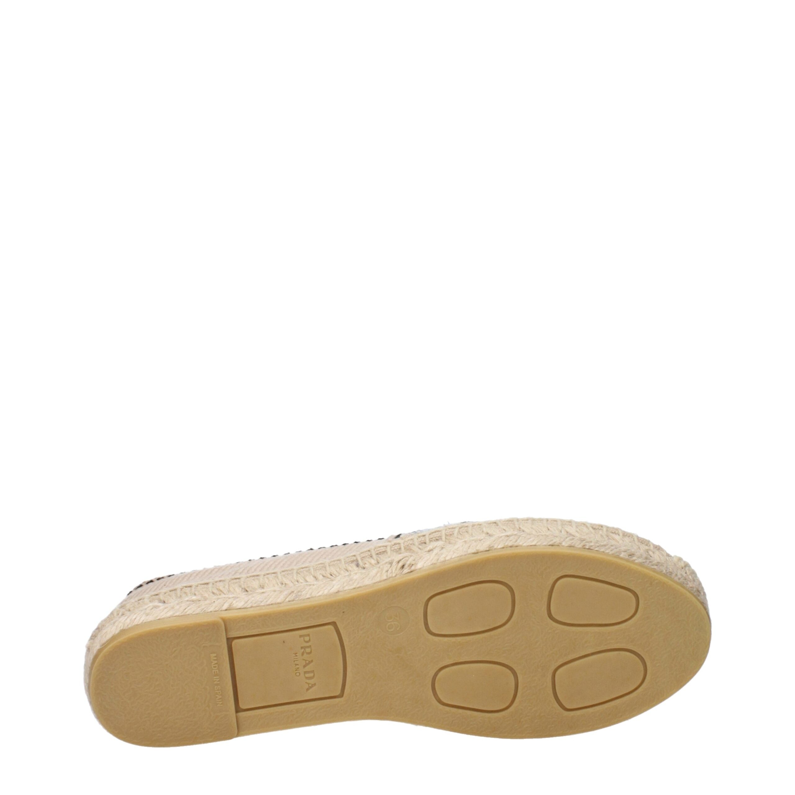 Prada Espadrilles aus beigem Stoff-5