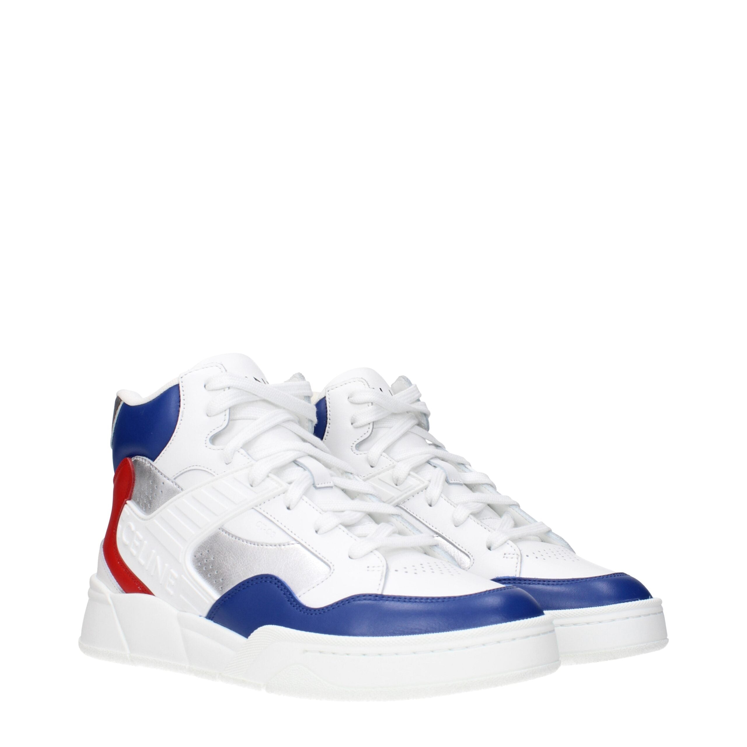 Celine Weiße Leder-Athletic-Sneaker-2