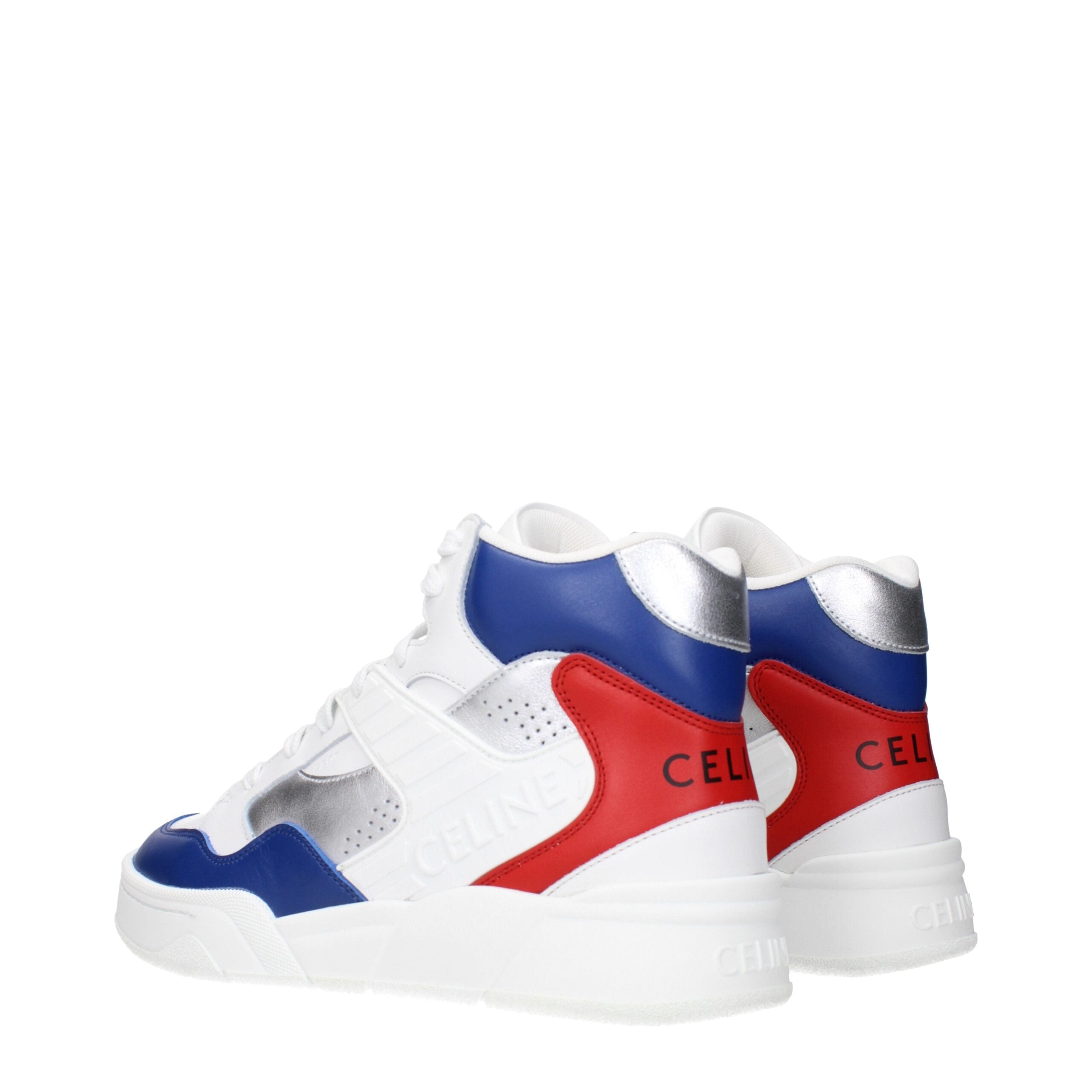 Celine Weiße Leder-Athletic-Sneaker-4