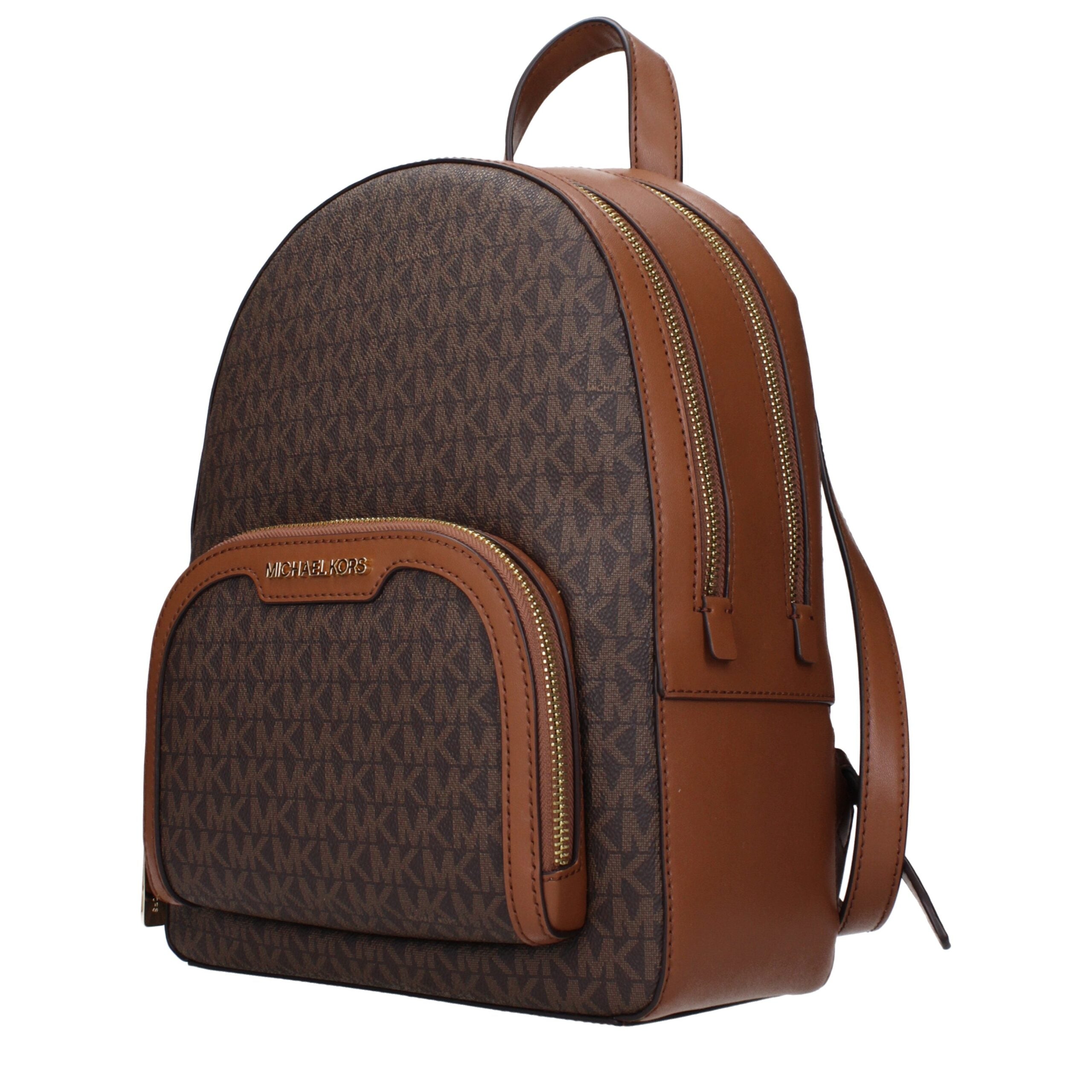 Michael Kors Brauner Stoffrucksack-2