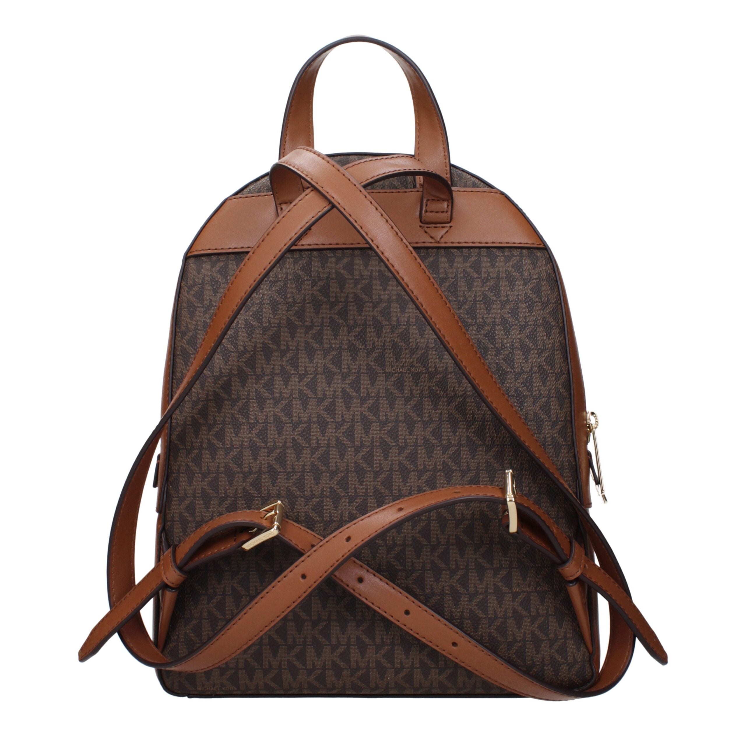 Michael Kors Brauner Stoffrucksack-3