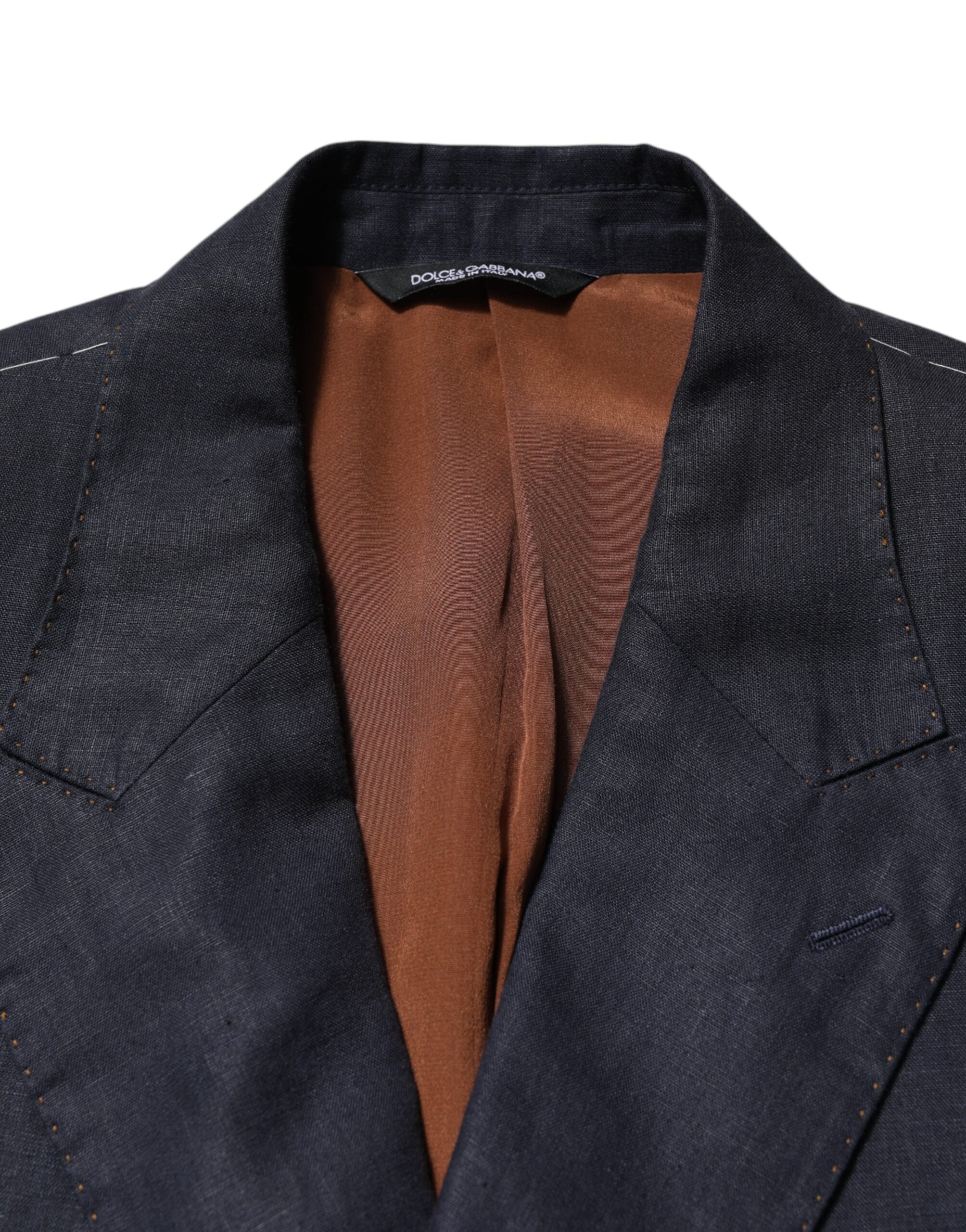 Dolce & Gabbana Dunkelblauer Zweireiher 2 Stück Anzug-5