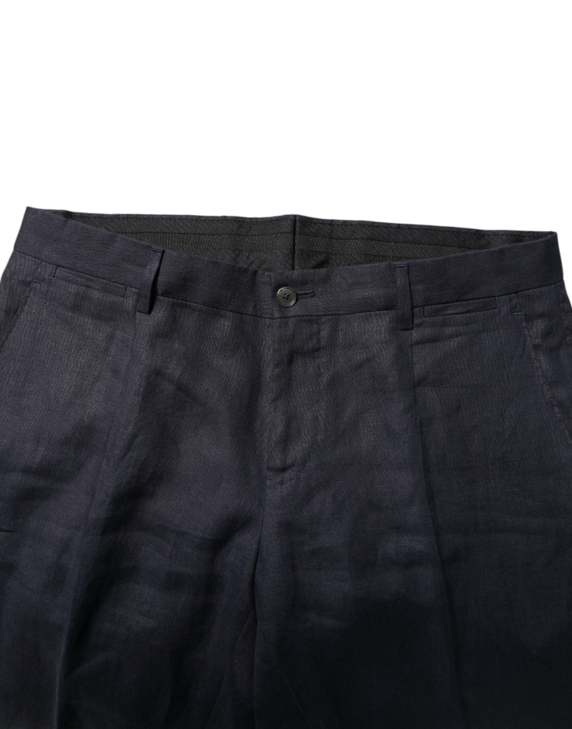 Dolce & Gabbana Dunkelblauer Zweireiher 2 Stück Anzug-6