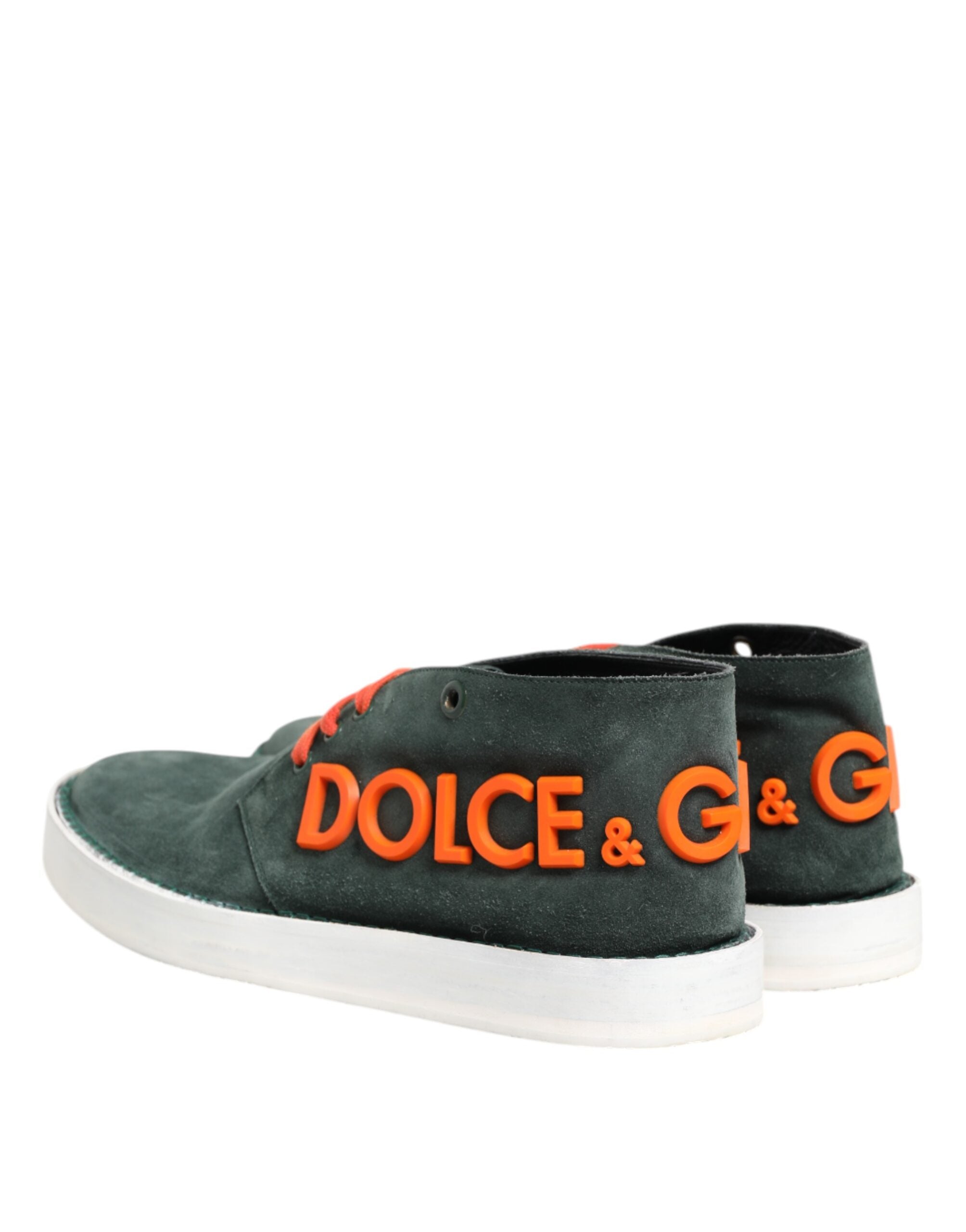 Zapatillas deportivas informales con logo Derby verde de Dolce & Gabbana para hombre-5