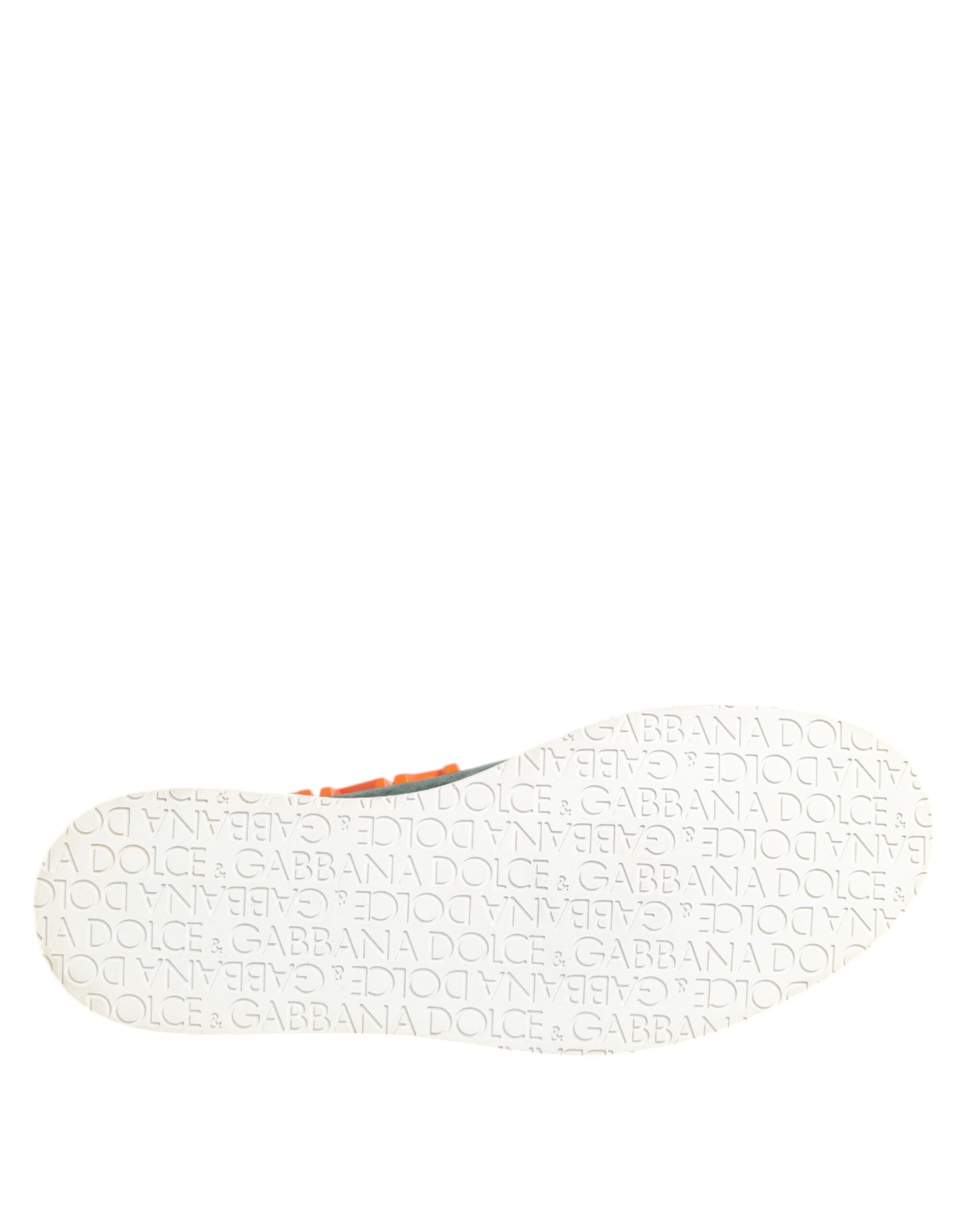 Zapatillas deportivas informales con logo Derby verde de Dolce & Gabbana para hombre-8