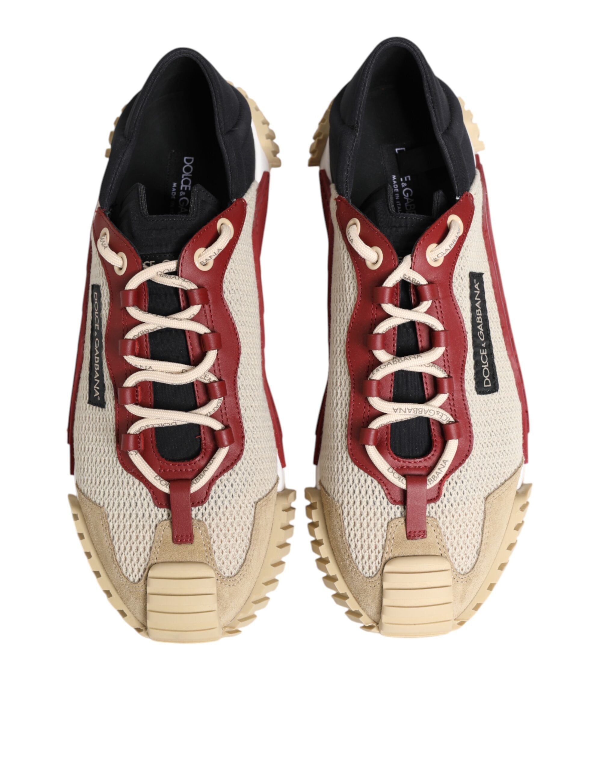 Dolce & Gabbana Multicolor Low Top NS1 Männer Turnschuhe Schuhe-3