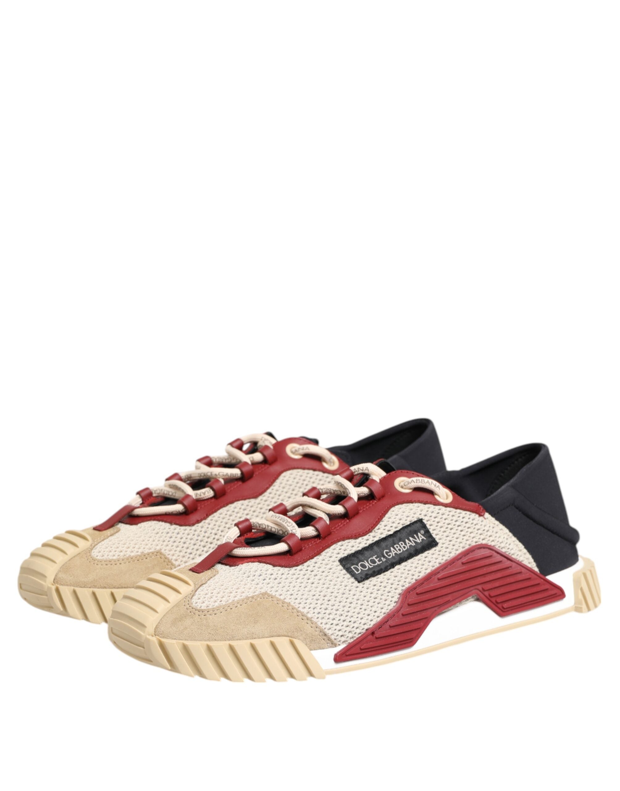 Dolce & Gabbana Multicolor Low Top NS1 Männer Turnschuhe Schuhe-4