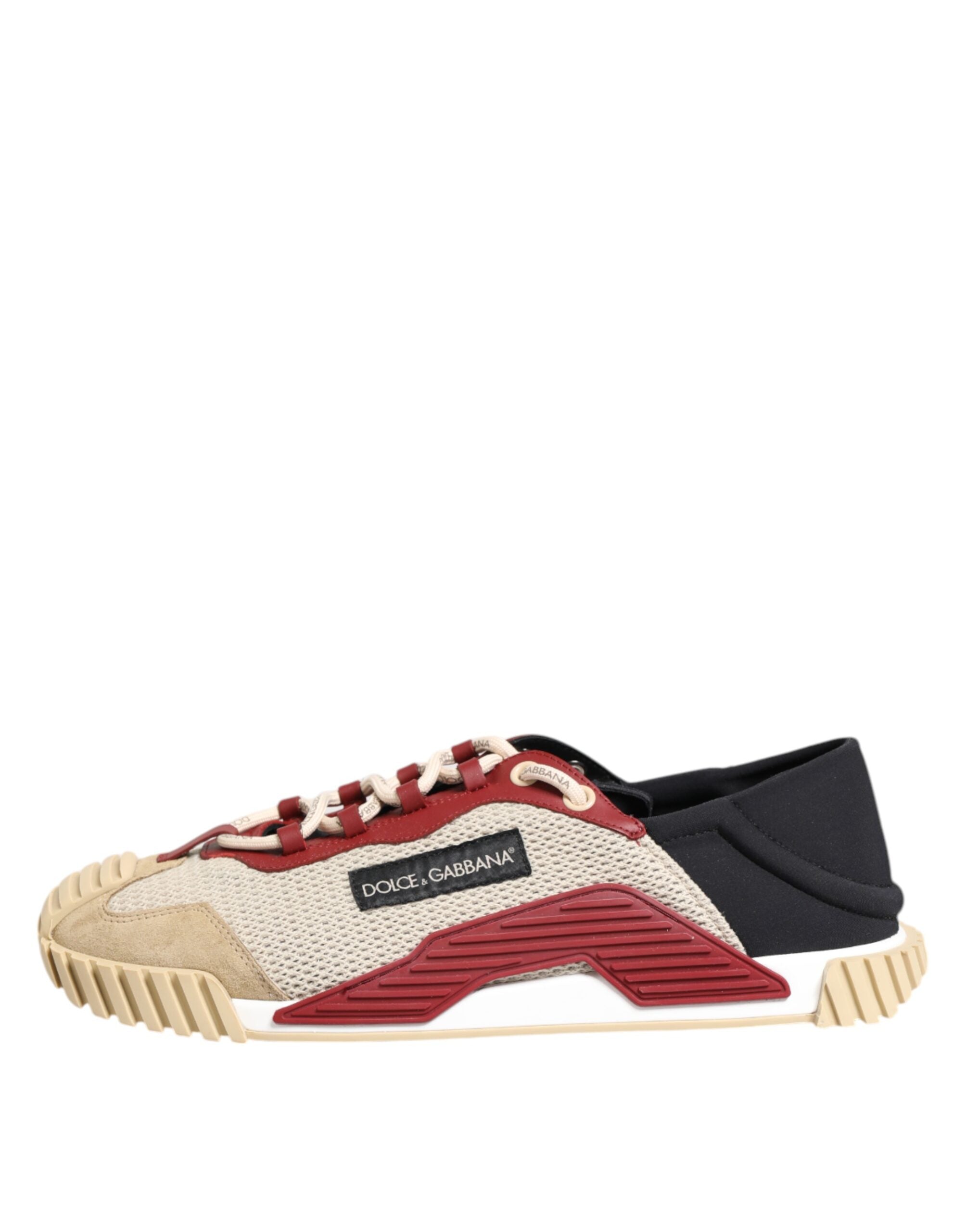 Dolce & Gabbana Multicolor Low Top NS1 Männer Turnschuhe Schuhe-6