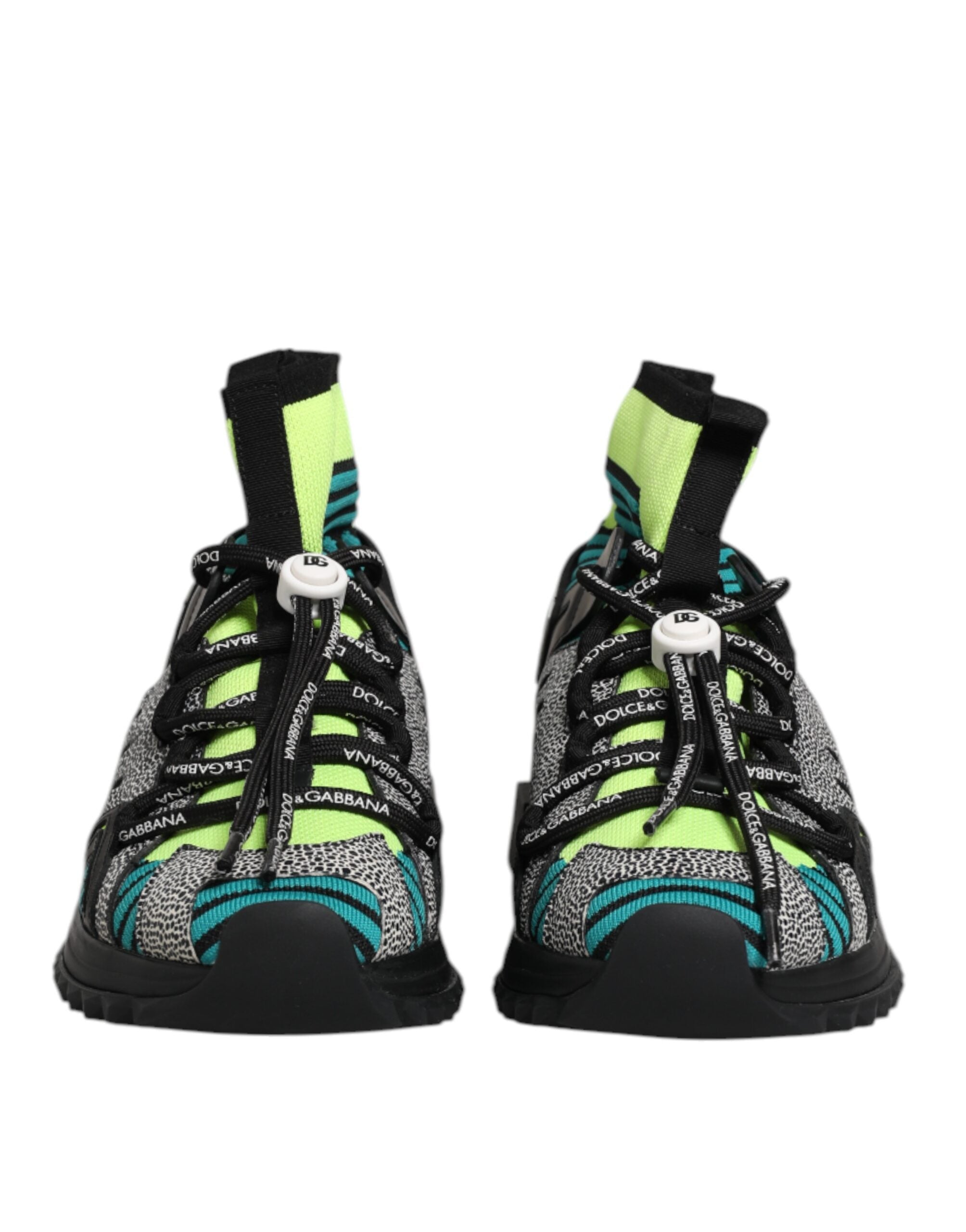 Dolce & Gabbana Multicolor Sorrento Socks Men's Sneakers Shoes-2