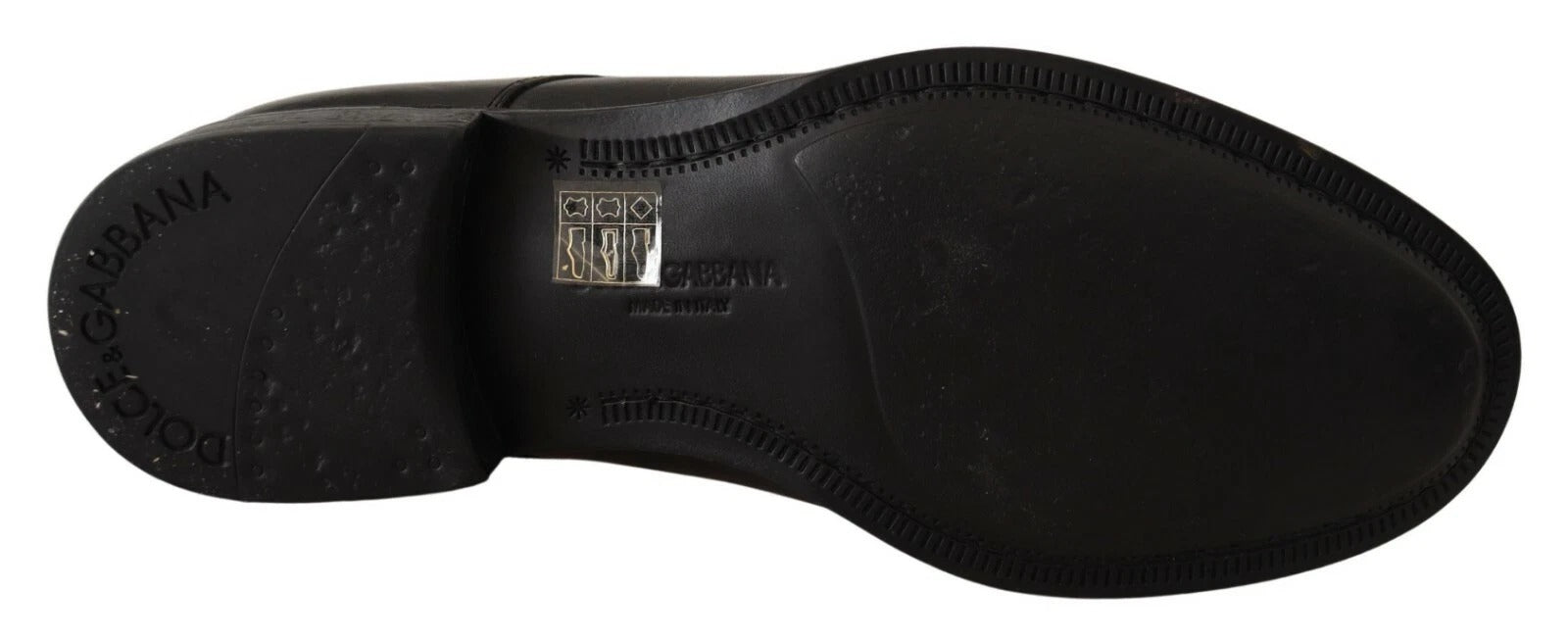 Dolce & Gabbana Schwarze Schnürschuhe aus Leder für Männer Formelle Derby-Schuhe-3