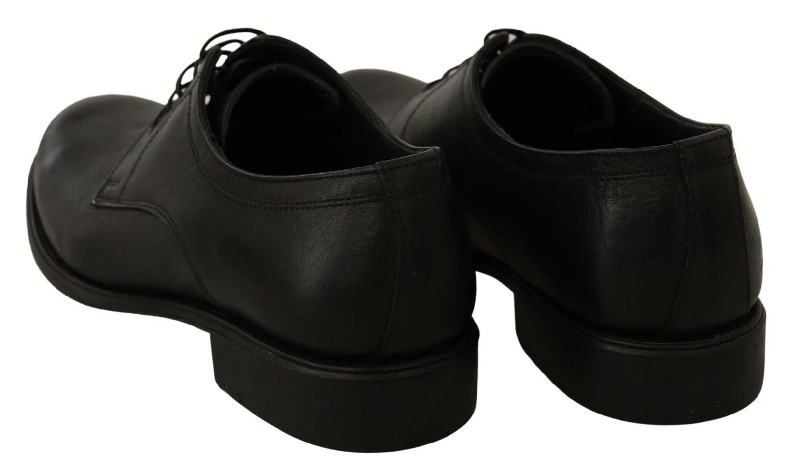 Dolce & Gabbana Schwarze Schnürschuhe aus Leder für Männer Formelle Derby-Schuhe-8